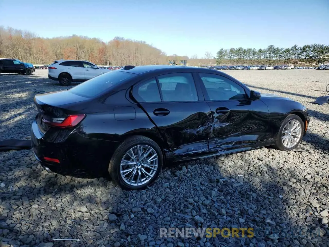 3 fotografías del automóvil dañado 3MW89FF03P8C92856 BMW 3 SERIES 2023
