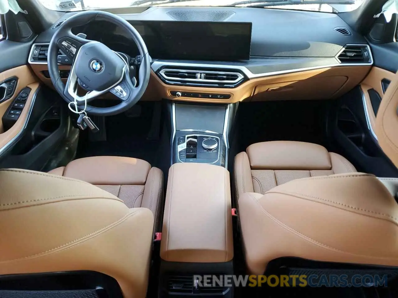 8 fotografías del automóvil dañado 3MW89FF03P8C92856 BMW 3 SERIES 2023