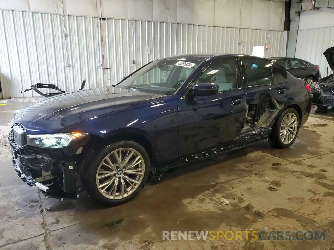 1 fotografías del automóvil dañado 3MW89FF04P8C83843 BMW 3 SERIES 2023