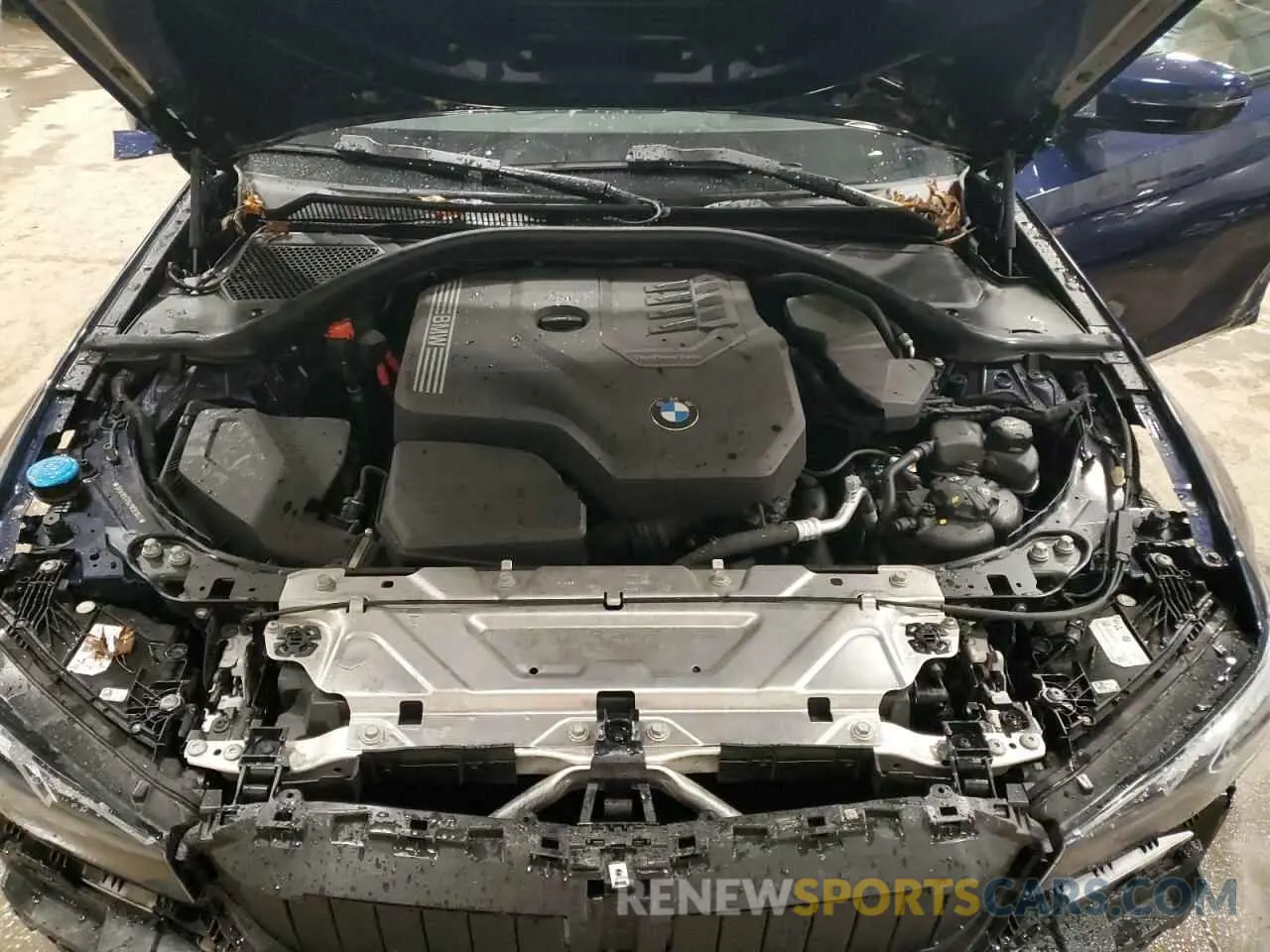 11 fotografías del automóvil dañado 3MW89FF04P8C83843 BMW 3 SERIES 2023