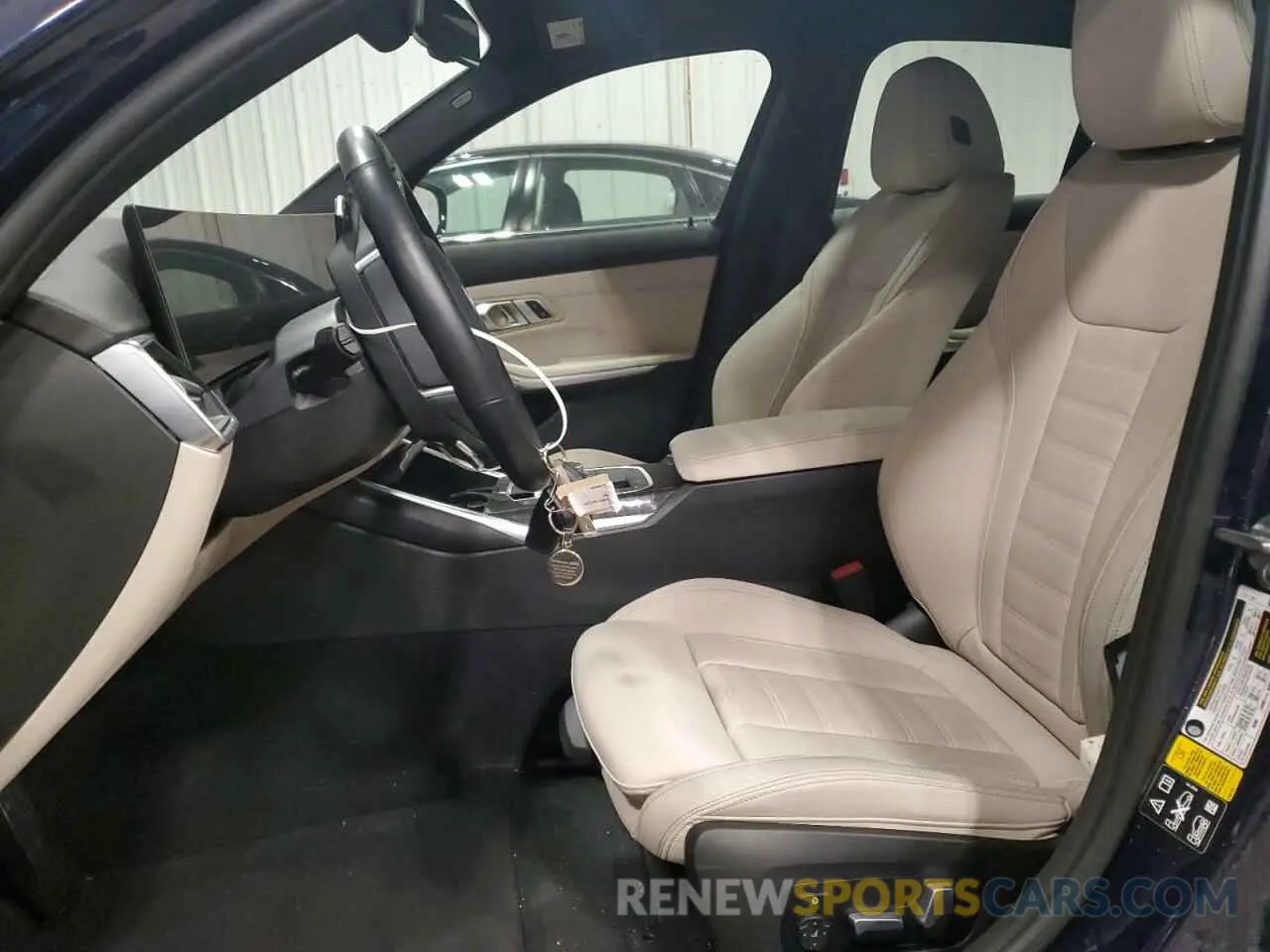 7 fotografías del automóvil dañado 3MW89FF04P8C83843 BMW 3 SERIES 2023