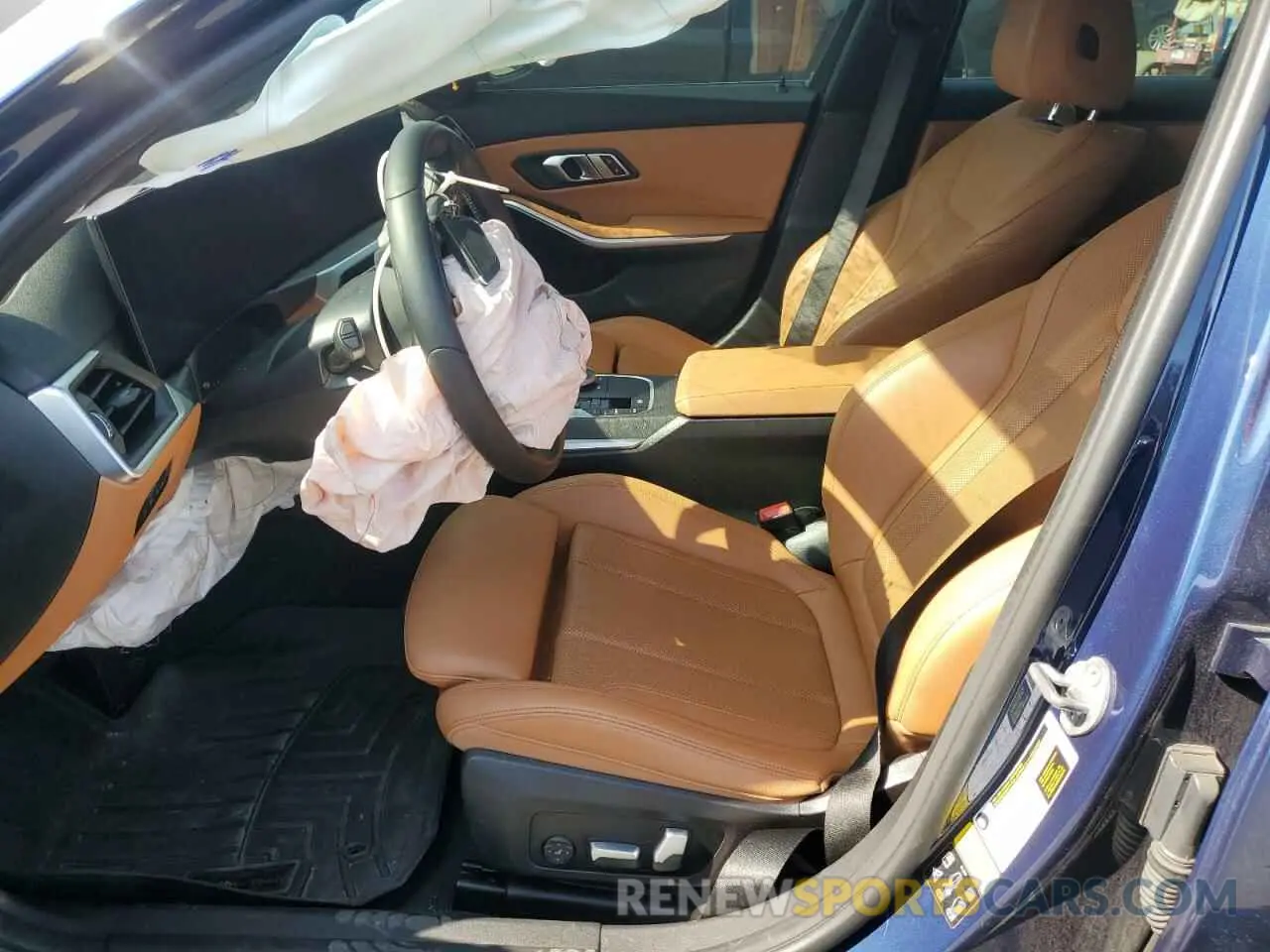 7 fotografías del automóvil dañado 3MW89FF04P8D09387 BMW 3 SERIES 2023