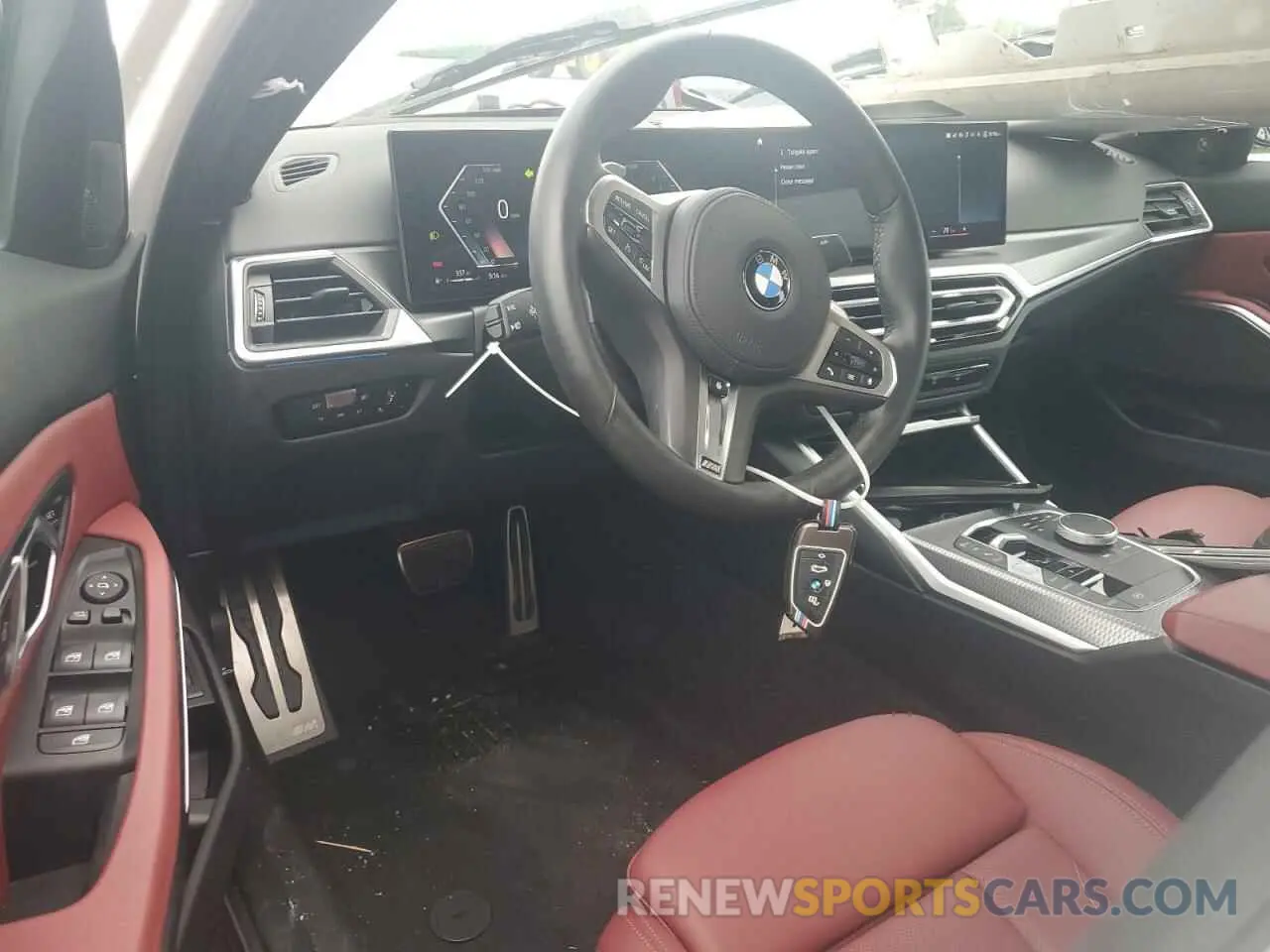 8 fotografías del automóvil dañado 3MW89FF0XP8D61090 BMW 3 SERIES 2023