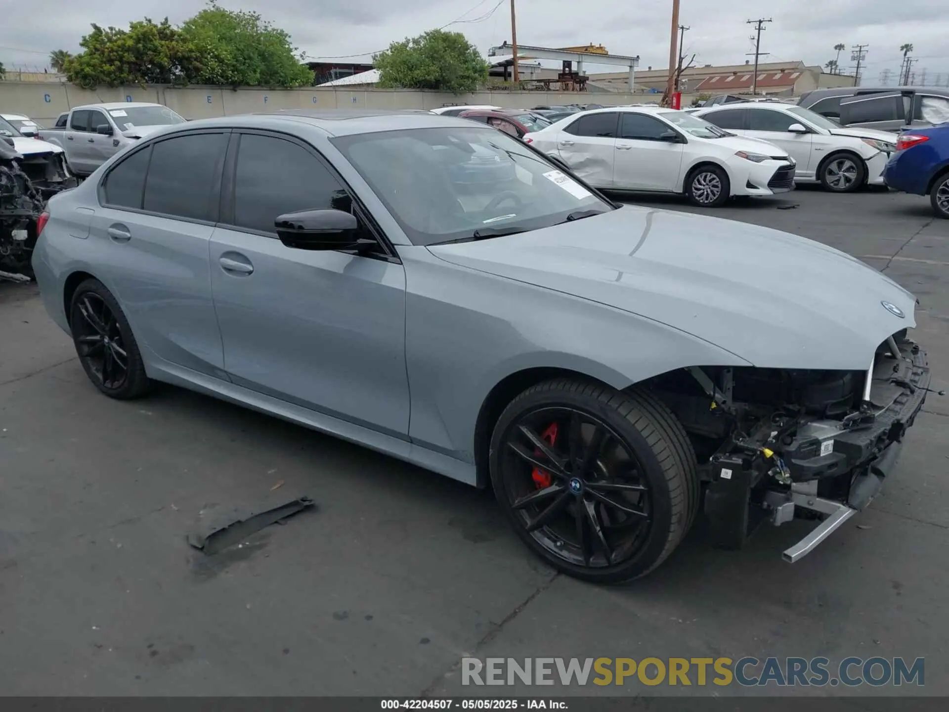 1 fotografías del automóvil dañado 3MW39FF06R8E82471 BMW 3 SERIES 2024