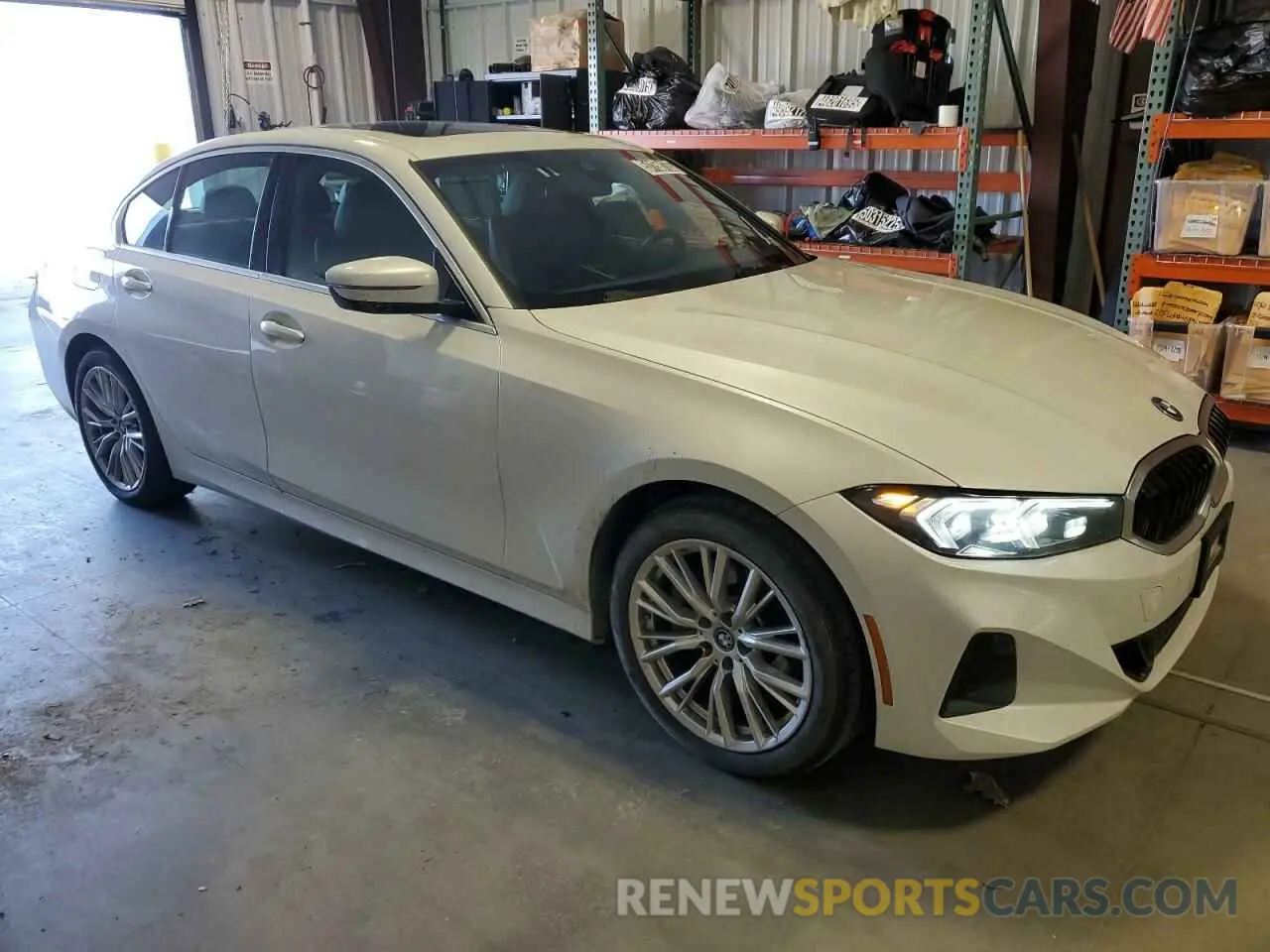 4 fotografías del automóvil dañado 3MW39FS00R8E43459 BMW 3 SERIES 2024