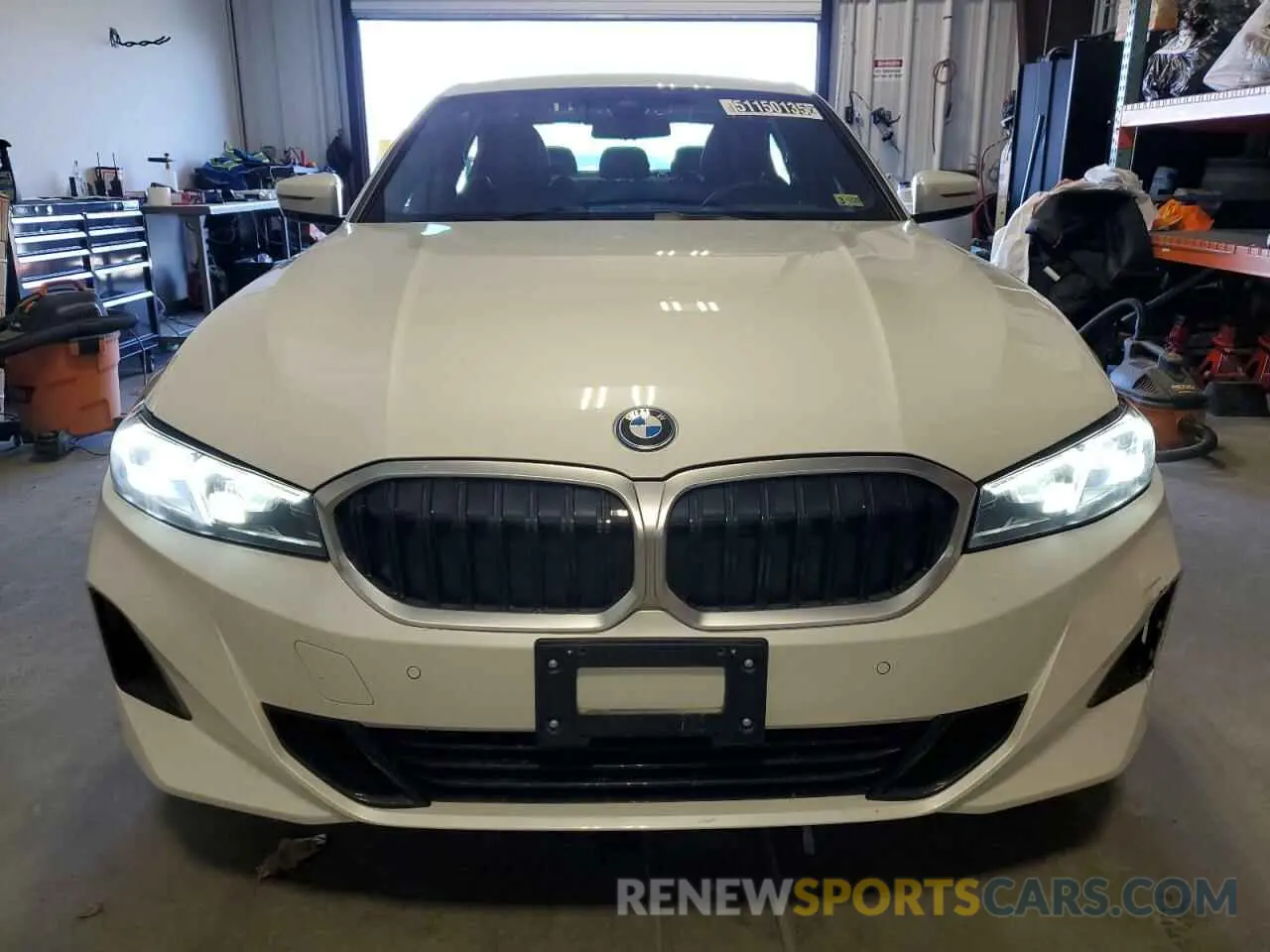 5 fotografías del automóvil dañado 3MW39FS00R8E43459 BMW 3 SERIES 2024