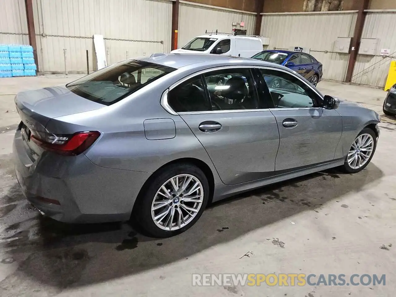 3 fotografías del automóvil dañado 3MW39FS05R8E42243 BMW 3 SERIES 2024