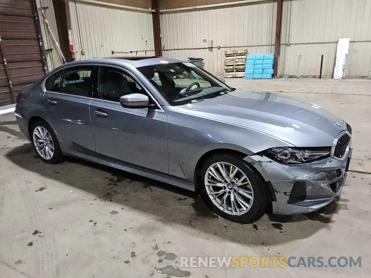 4 fotografías del automóvil dañado 3MW39FS05R8E42243 BMW 3 SERIES 2024
