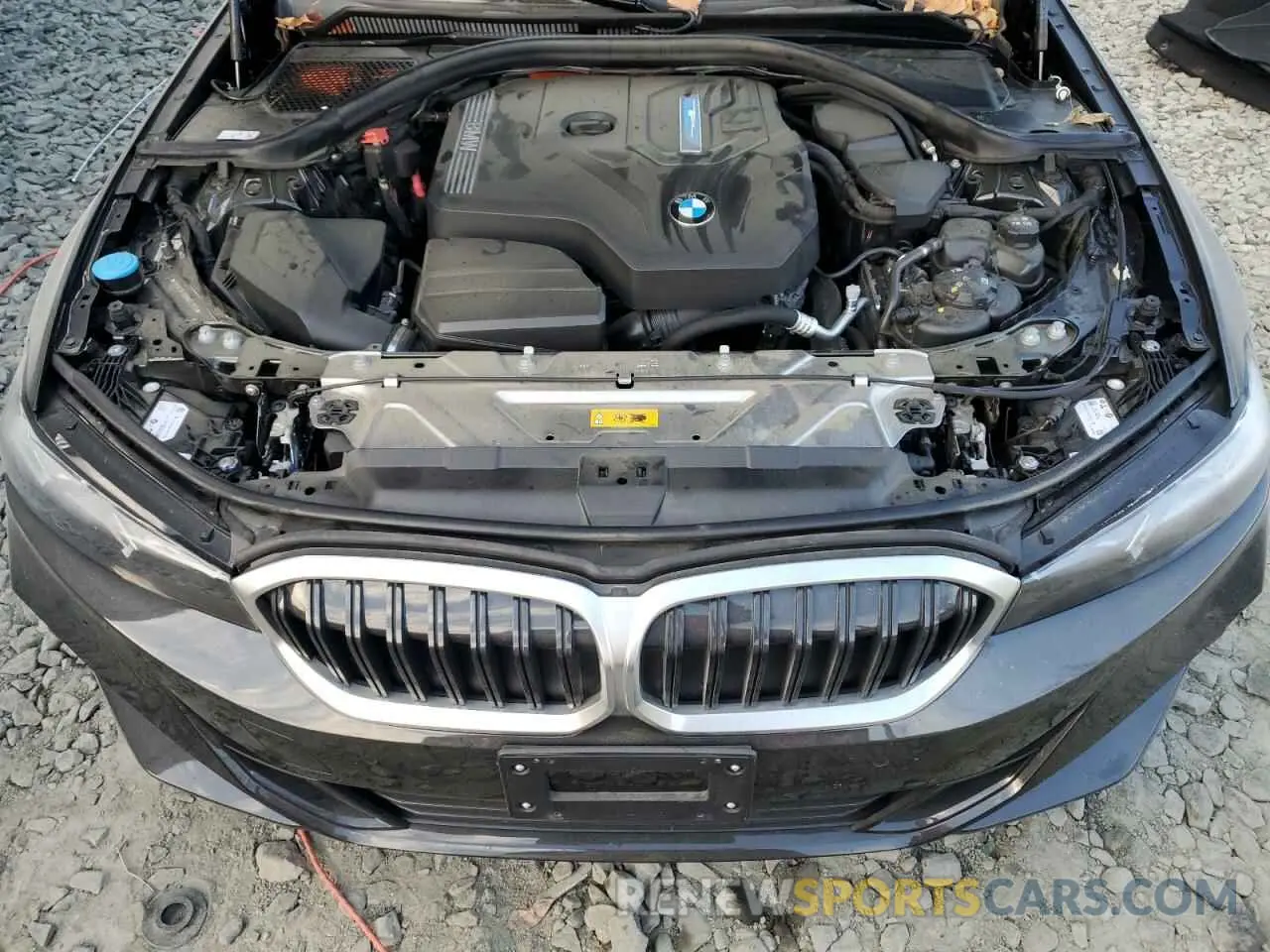 11 fotografías del automóvil dañado 3MW39FS08R8E41913 BMW 3 SERIES 2024