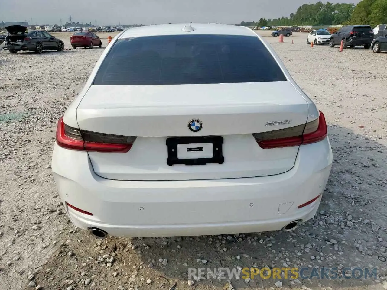 6 fotografías del automóvil dañado 3MW69FF01R8E09358 BMW 3 SERIES 2024