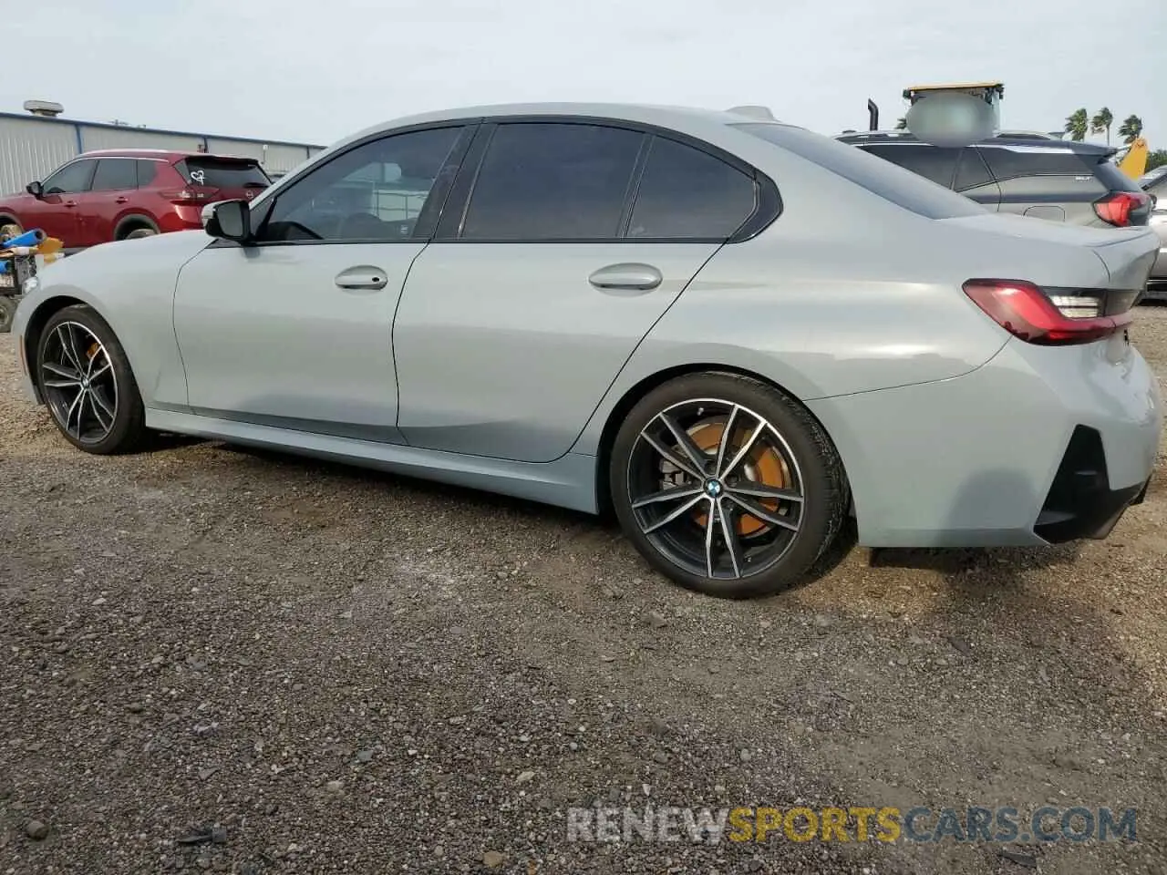 2 fotografías del automóvil dañado 3MW69FF02R8D97513 BMW 3 SERIES 2024