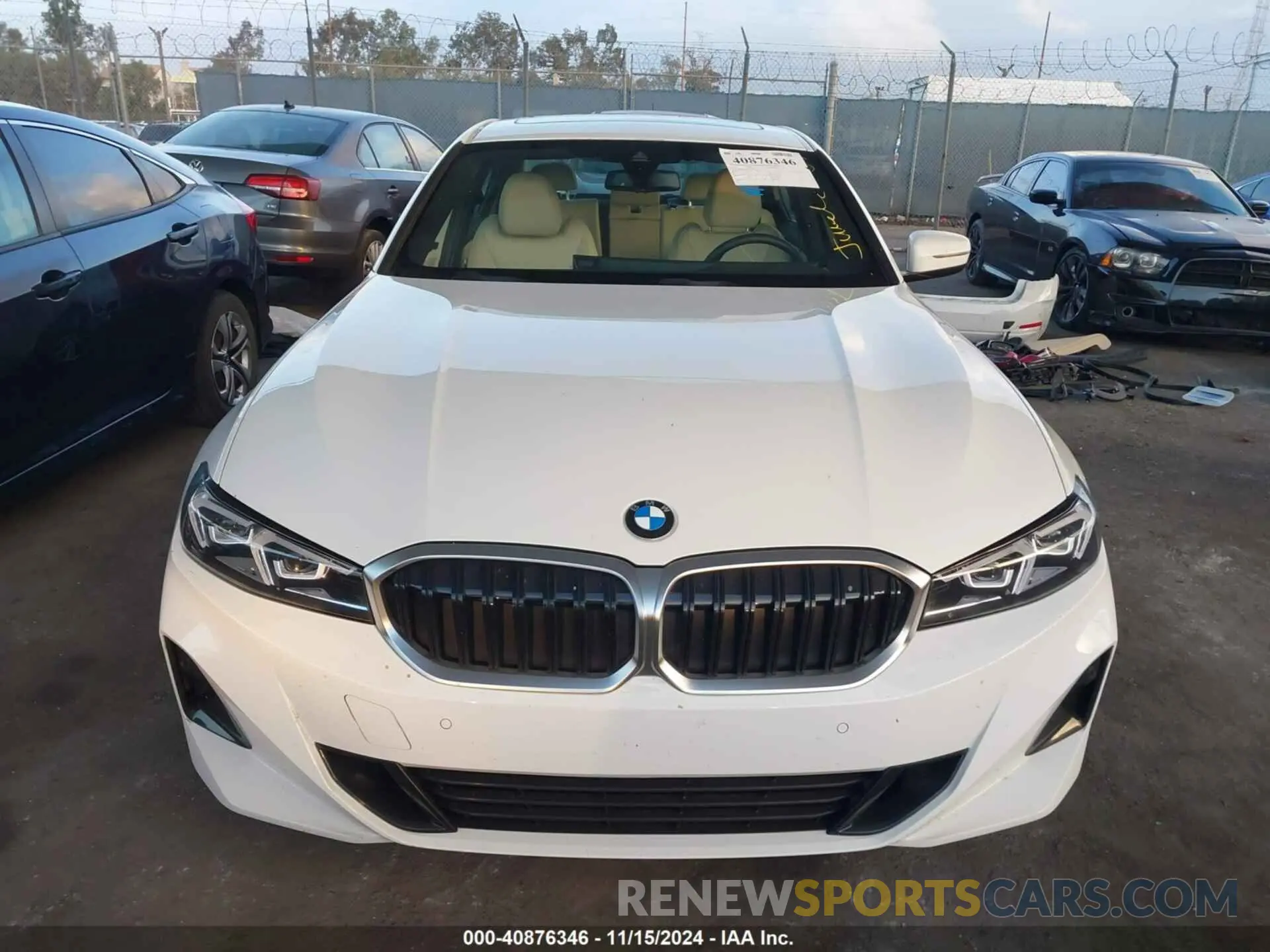 13 fotografías del automóvil dañado 3MW69FF02R8E04394 BMW 3 SERIES 2024