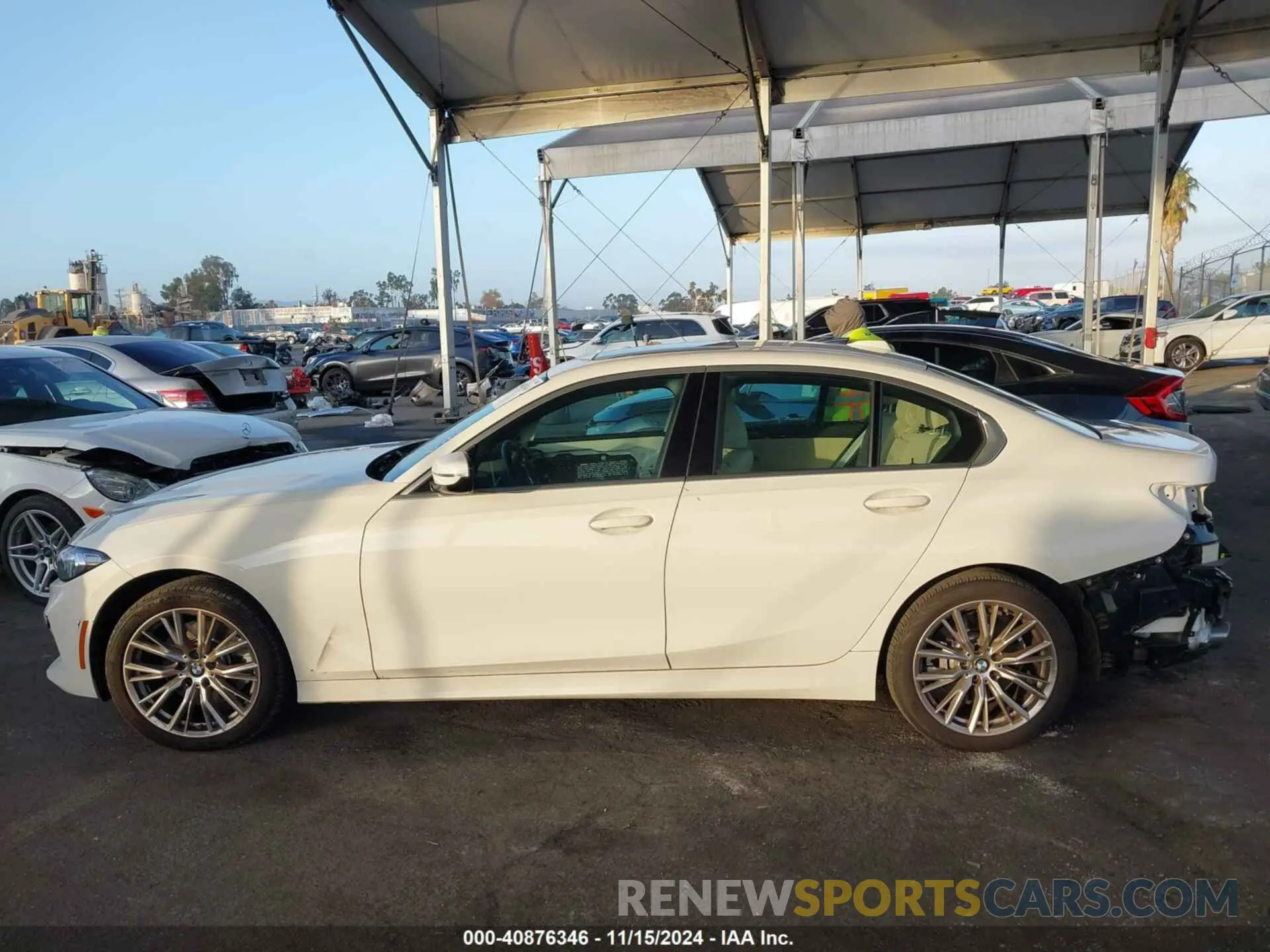 15 fotografías del automóvil dañado 3MW69FF02R8E04394 BMW 3 SERIES 2024