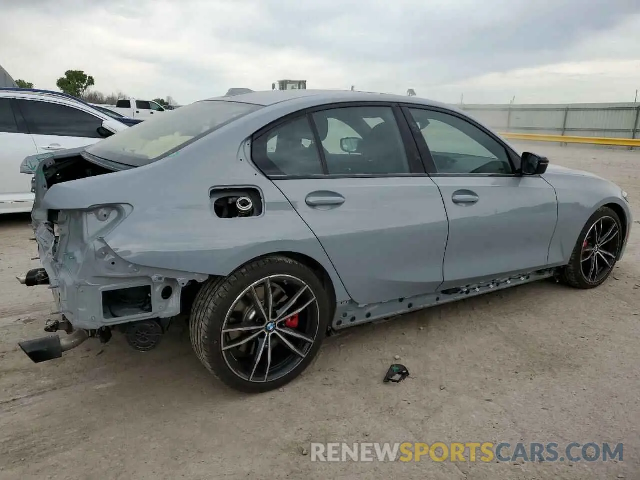 3 fotografías del automóvil dañado 3MW69FF02R8E09479 BMW 3 SERIES 2024