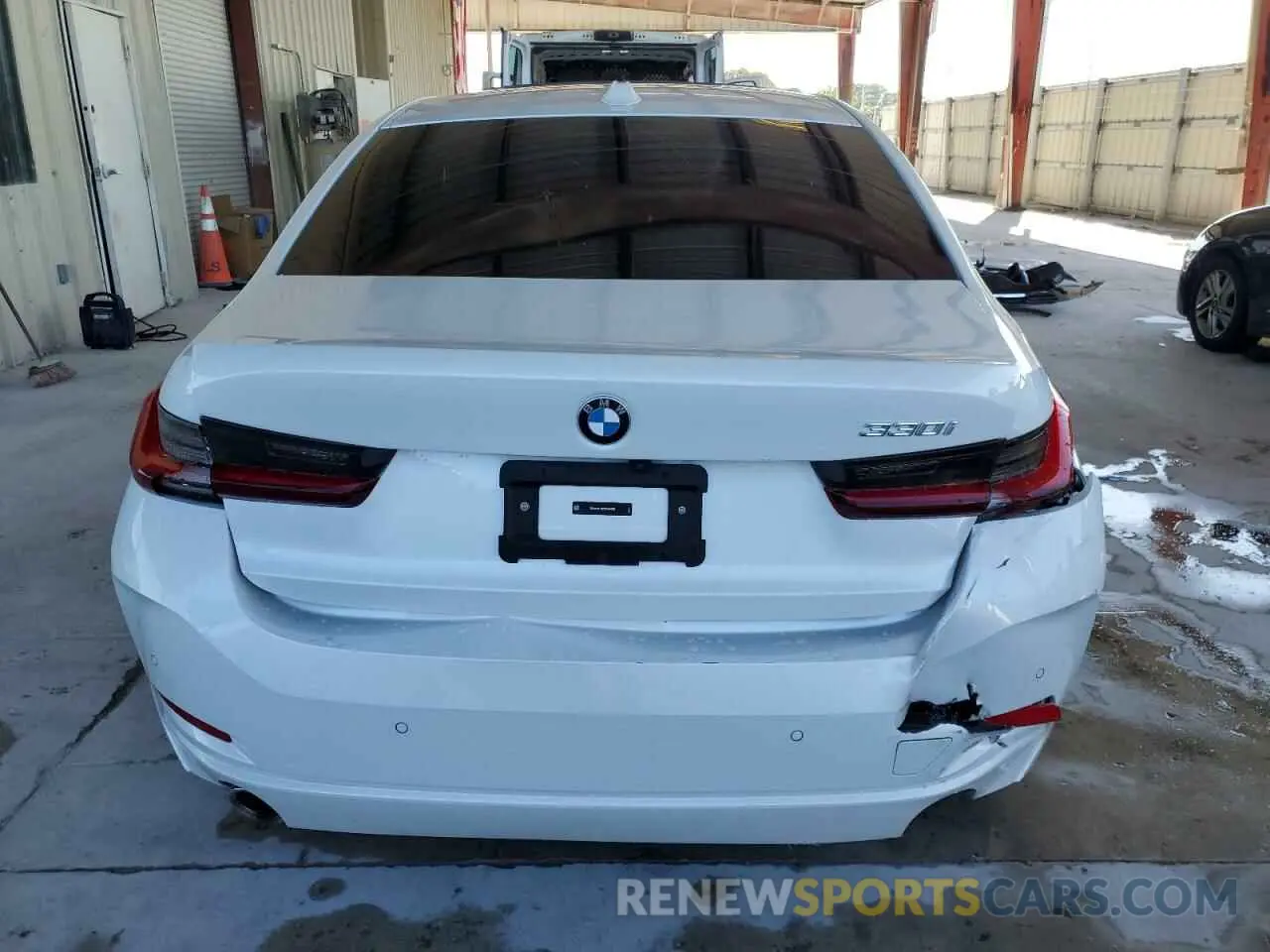 6 fotografías del automóvil dañado 3MW69FF02R8E64028 BMW 3 SERIES 2024