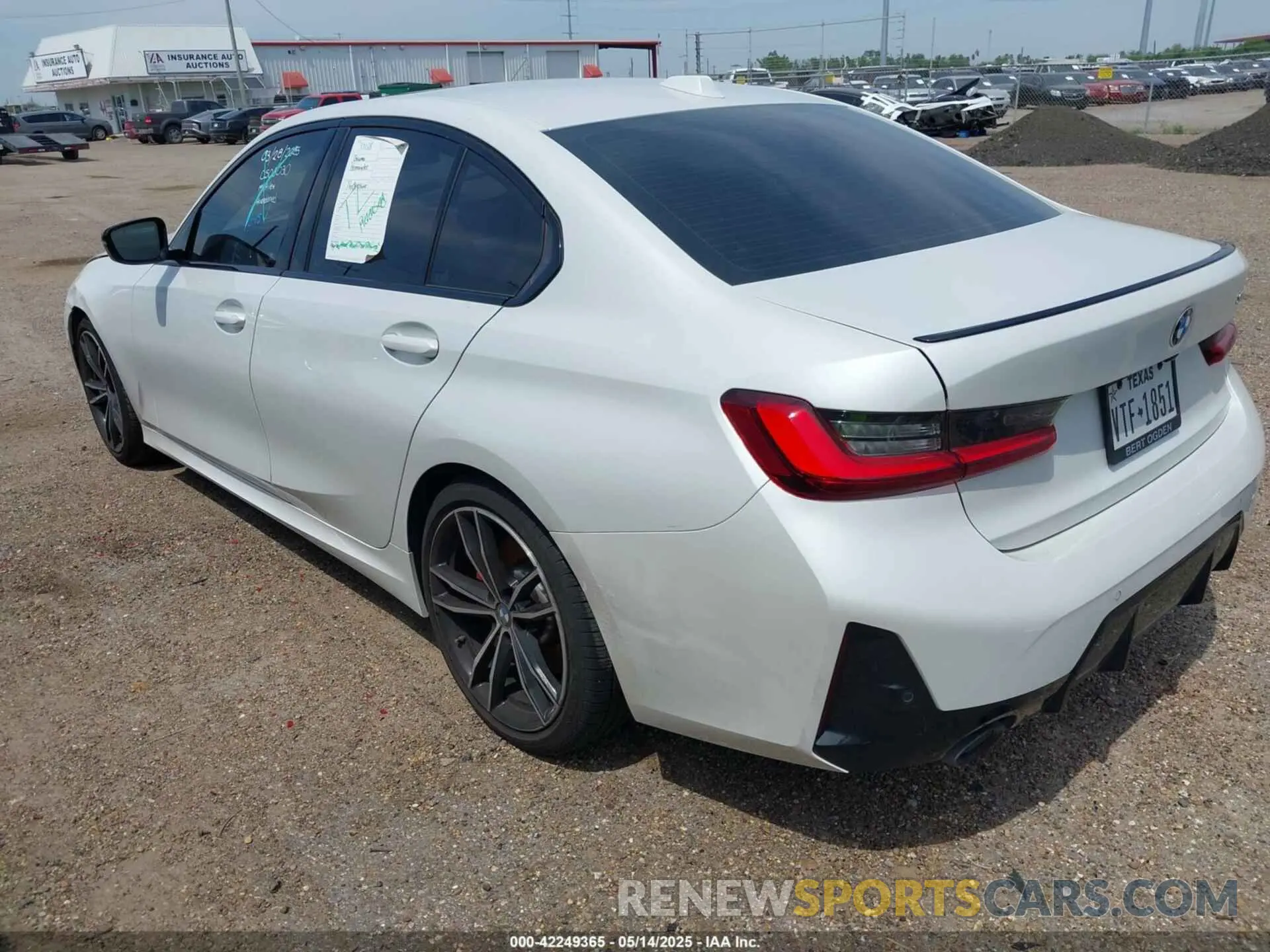 3 fotografías del automóvil dañado 3MW69FF02R8E77667 BMW 3 SERIES 2024