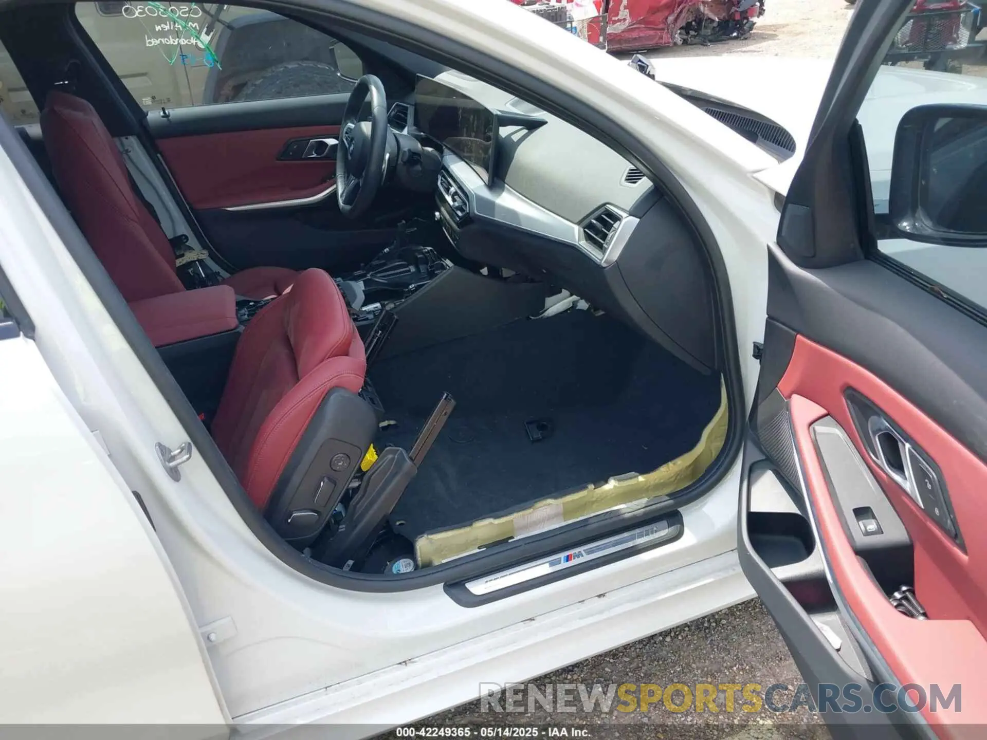 5 fotografías del automóvil dañado 3MW69FF02R8E77667 BMW 3 SERIES 2024