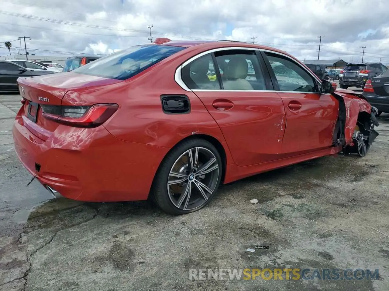 3 fotografías del automóvil dañado 3MW69FF03R8E78195 BMW 3 SERIES 2024