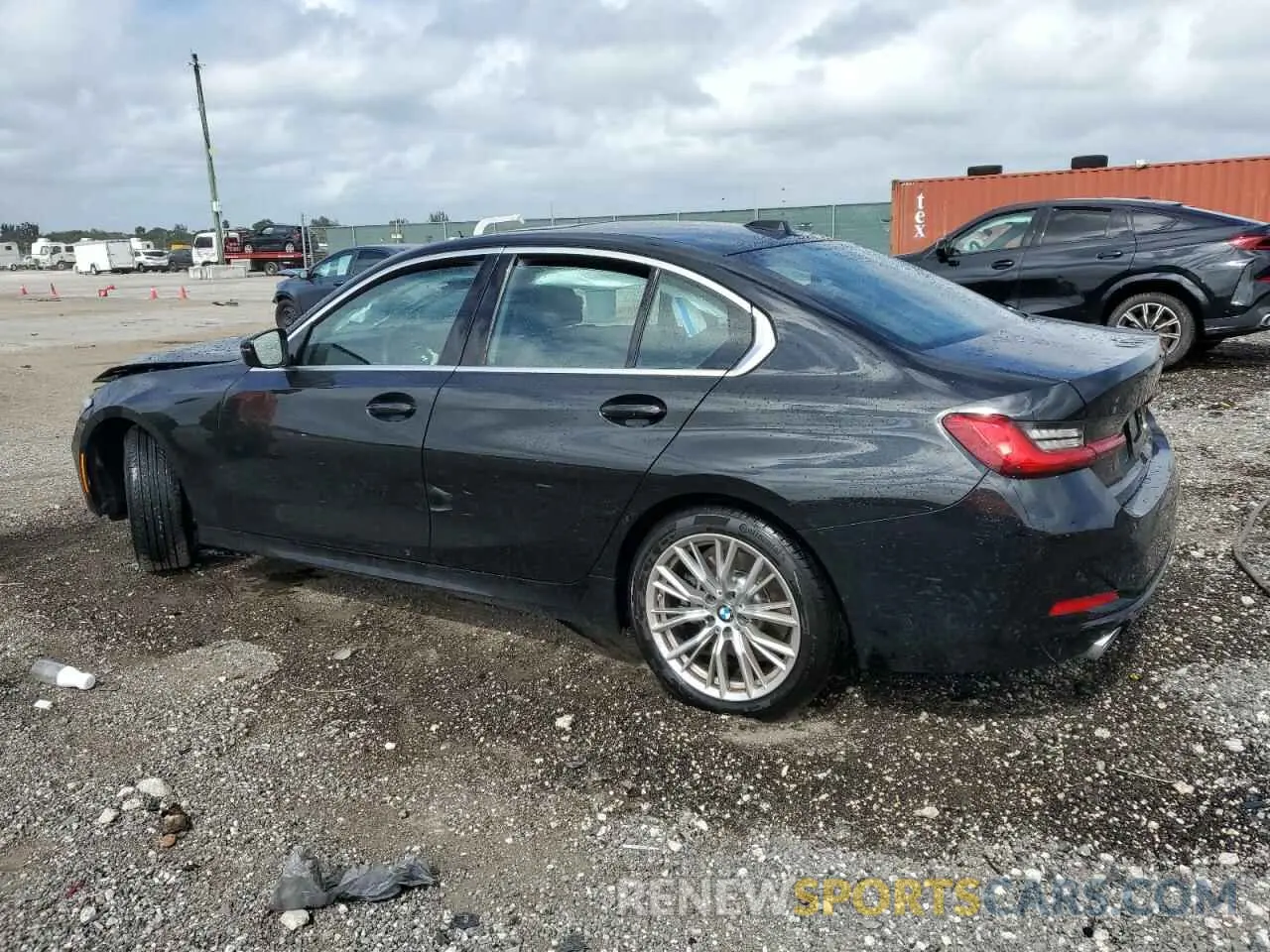 2 fotografías del automóvil dañado 3MW69FF03R8E88242 BMW 3 SERIES 2024
