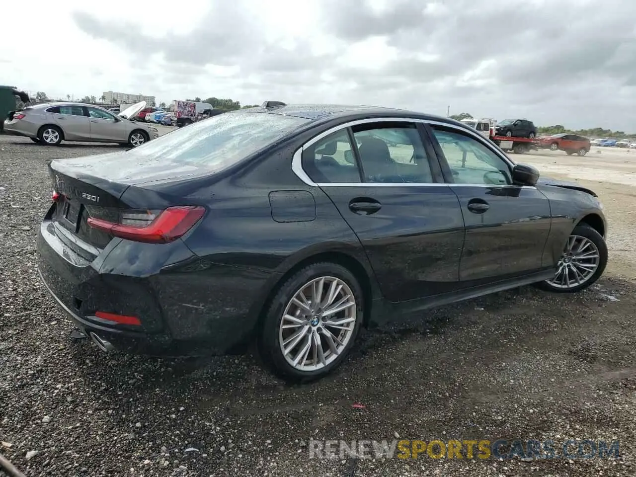 3 fotografías del automóvil dañado 3MW69FF03R8E88242 BMW 3 SERIES 2024
