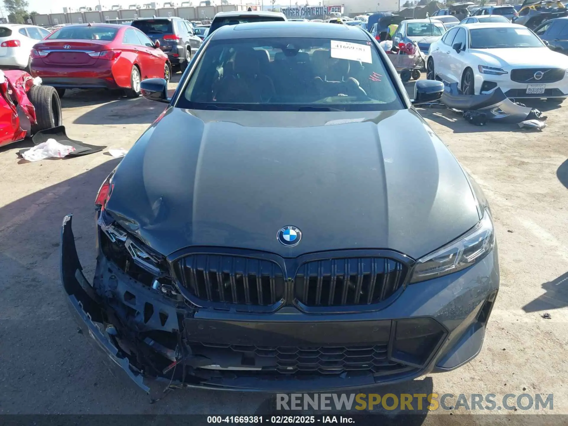12 fotografías del automóvil dañado 3MW69FF04R8E27076 BMW 3 SERIES 2024