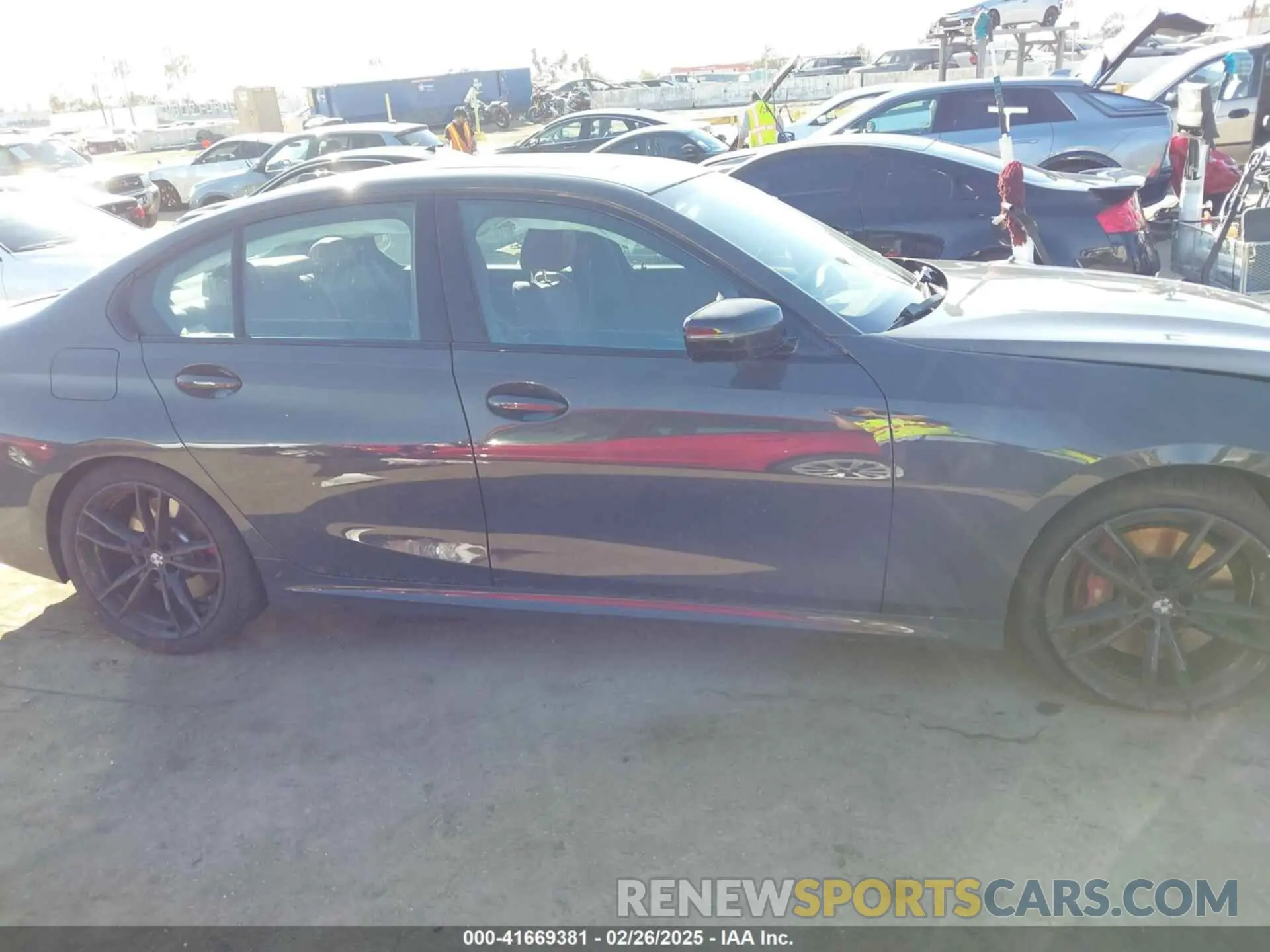 13 fotografías del automóvil dañado 3MW69FF04R8E27076 BMW 3 SERIES 2024