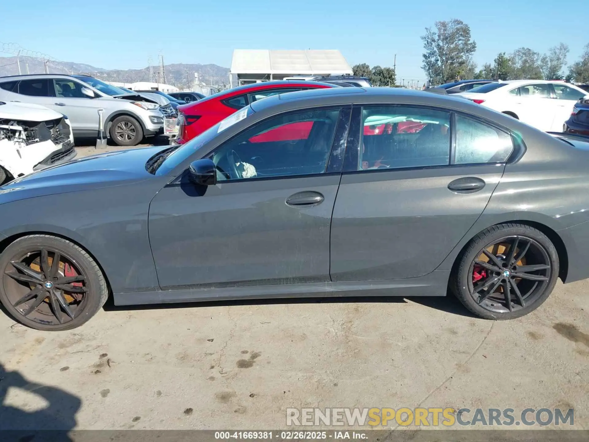 14 fotografías del automóvil dañado 3MW69FF04R8E27076 BMW 3 SERIES 2024