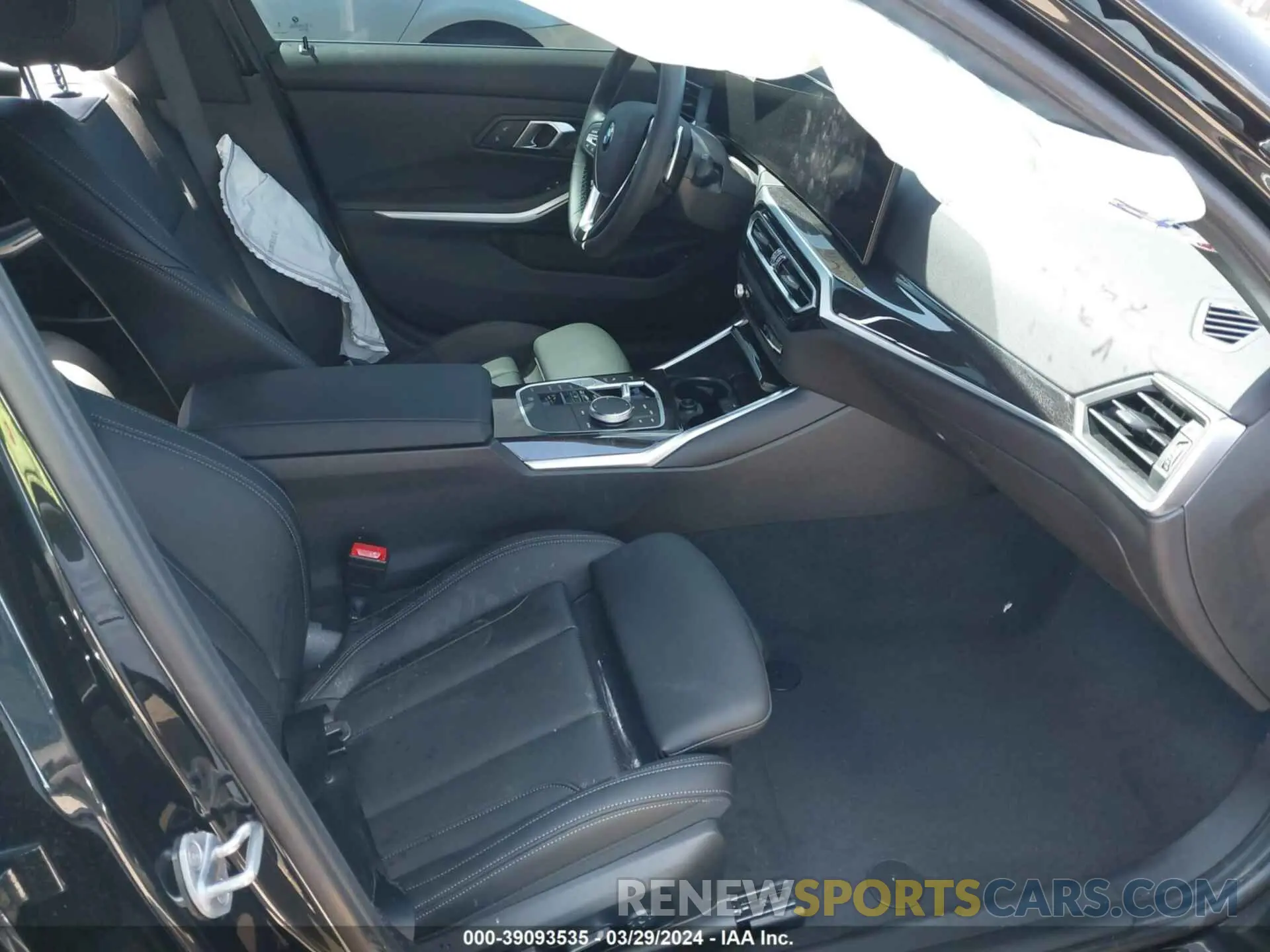 5 fotografías del automóvil dañado 3MW69FF05R8E09797 BMW 3 SERIES 2024
