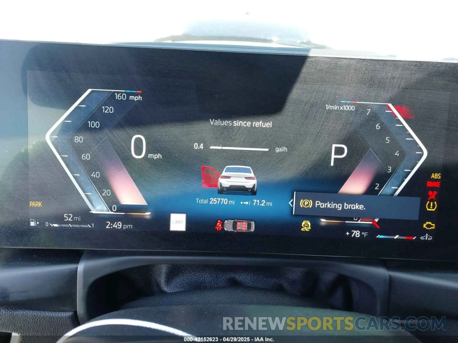 7 fotografías del automóvil dañado 3MW69FF06R8D79936 BMW 3 SERIES 2024