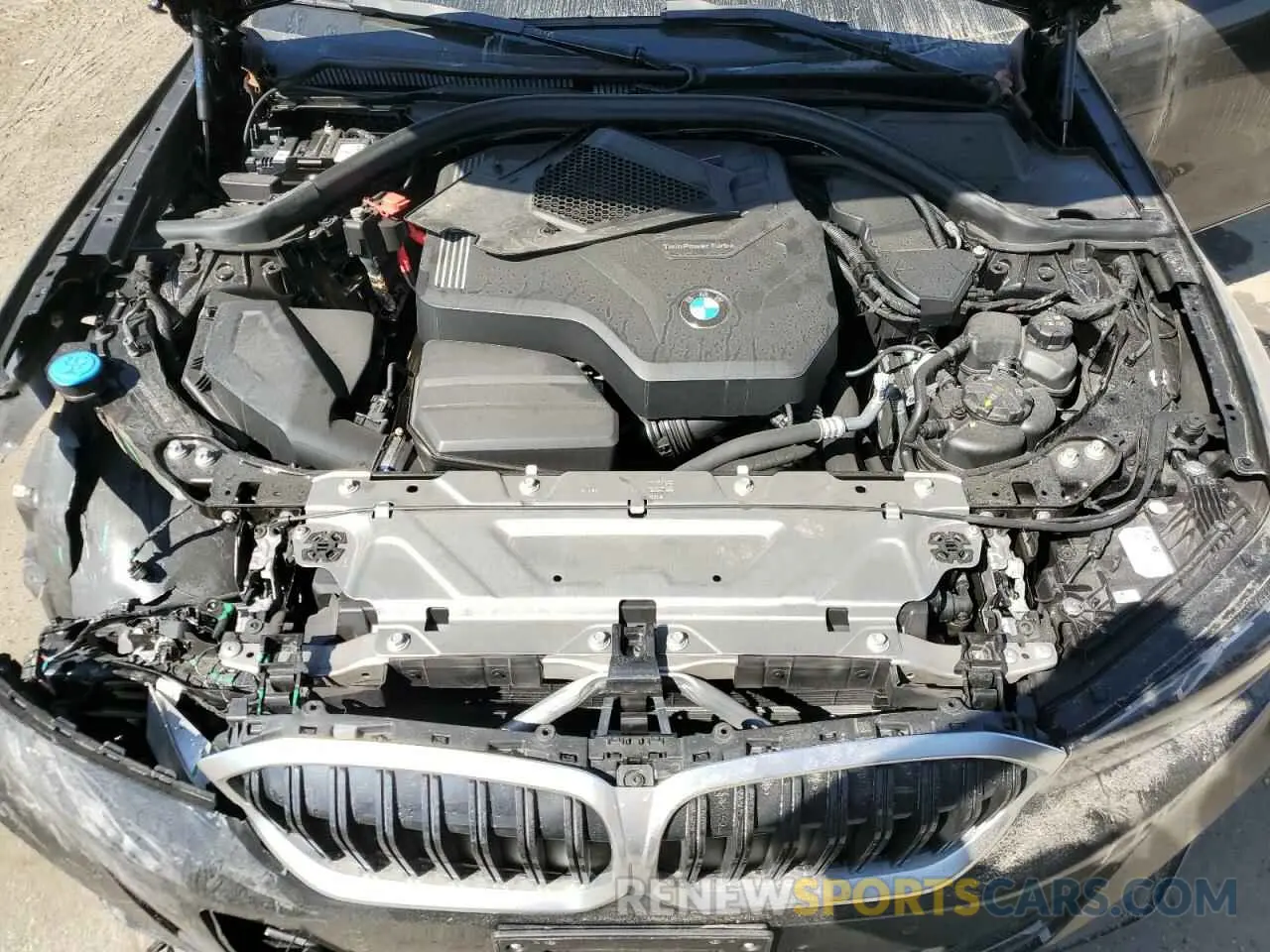 12 fotografías del automóvil dañado 3MW69FF06R8E43540 BMW 3 SERIES 2024