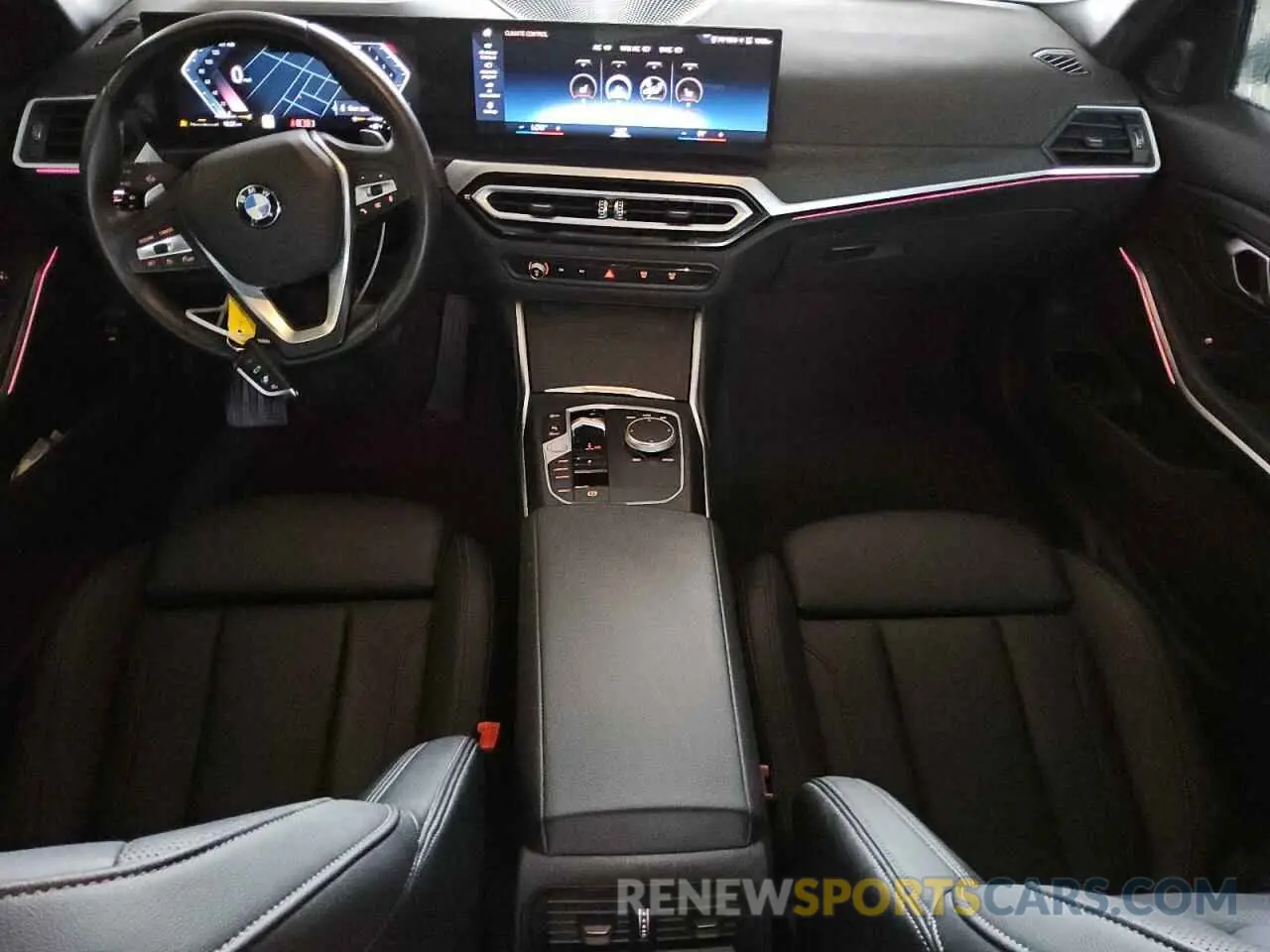 8 fotografías del automóvil dañado 3MW69FF07R8E05380 BMW 3 SERIES 2024