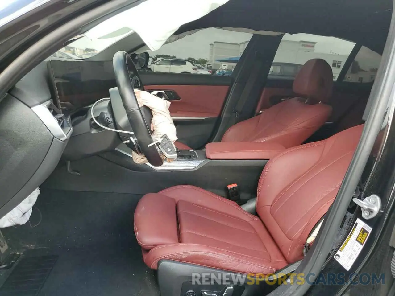 7 fotografías del automóvil dañado 3MW69FF07R8E26178 BMW 3 SERIES 2024