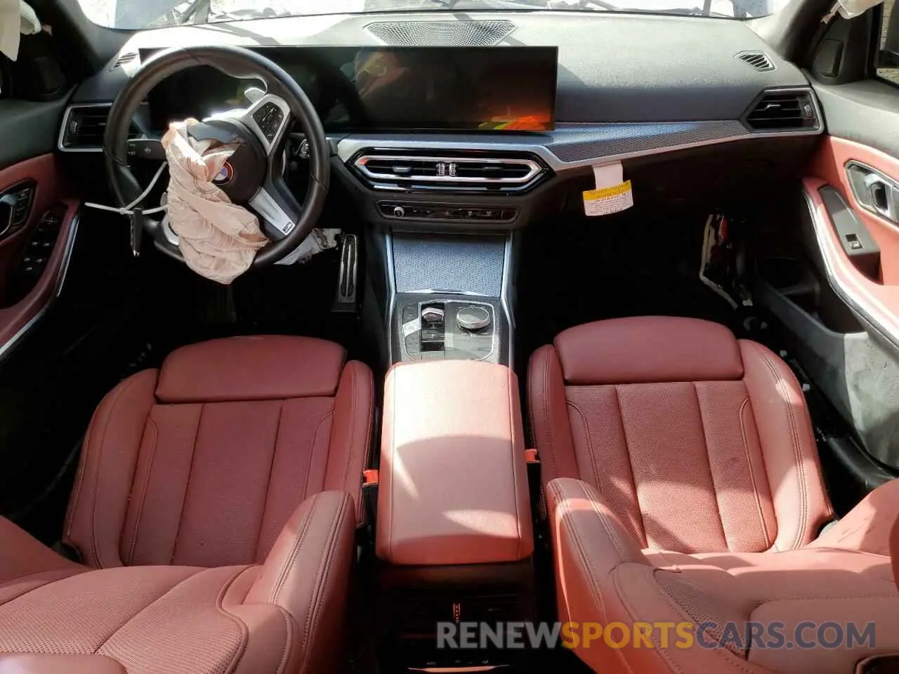 8 fotografías del automóvil dañado 3MW69FF07R8E26178 BMW 3 SERIES 2024
