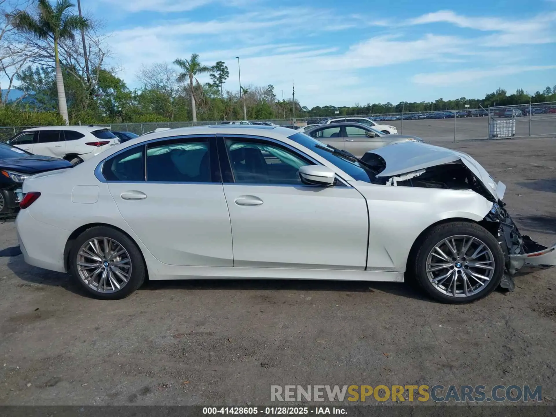 12 fotografías del automóvil dañado 3MW69FF07R8E63764 BMW 3 SERIES 2024