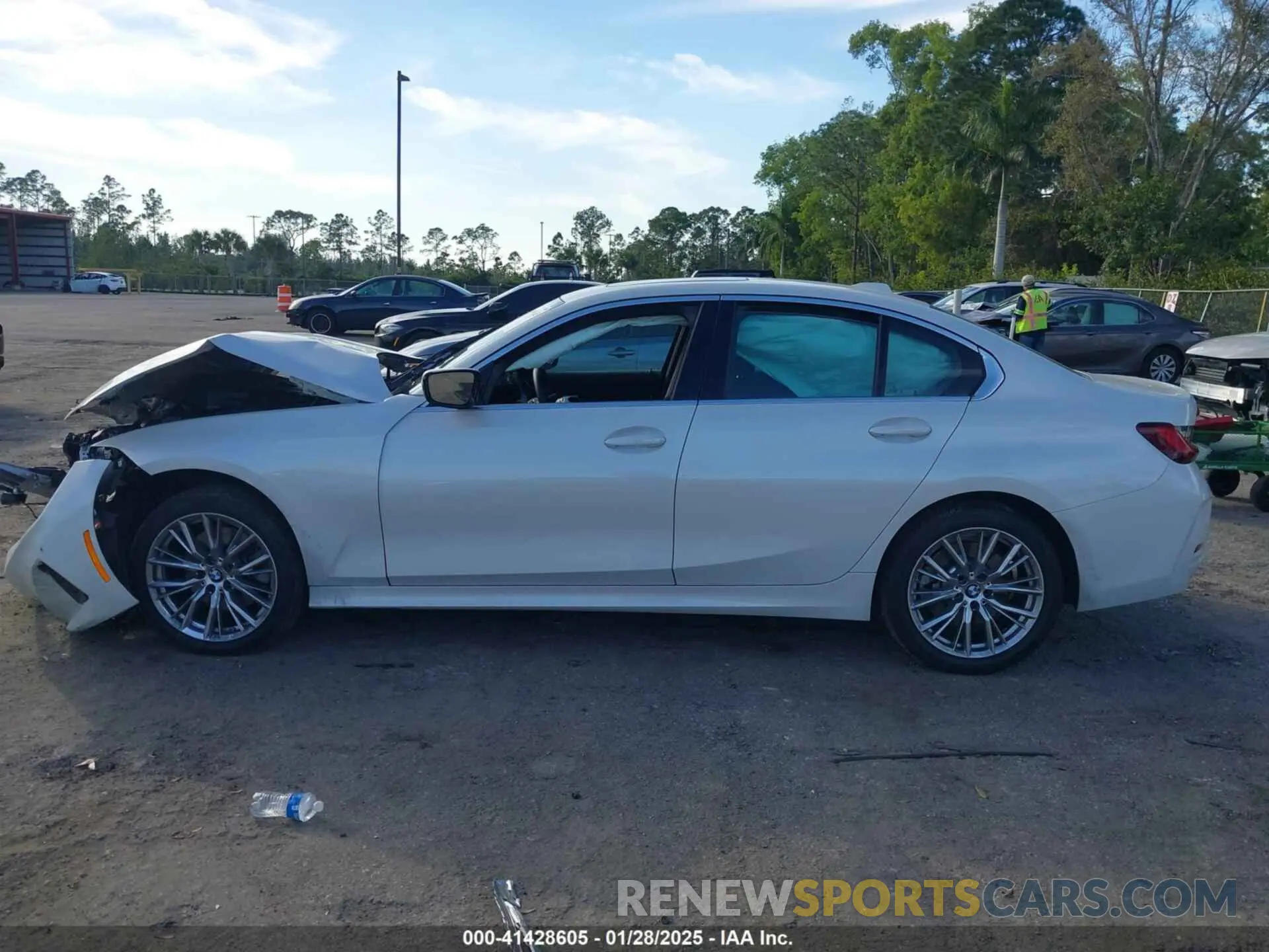 13 fotografías del automóvil dañado 3MW69FF07R8E63764 BMW 3 SERIES 2024