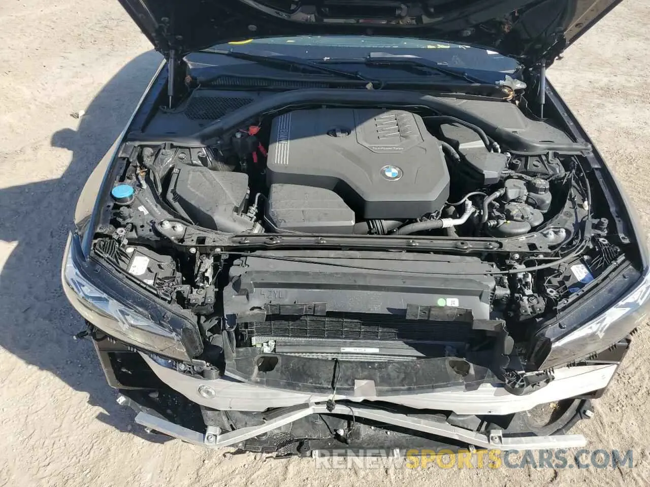 11 fotografías del automóvil dañado 3MW69FF08R8D82191 BMW 3 SERIES 2024