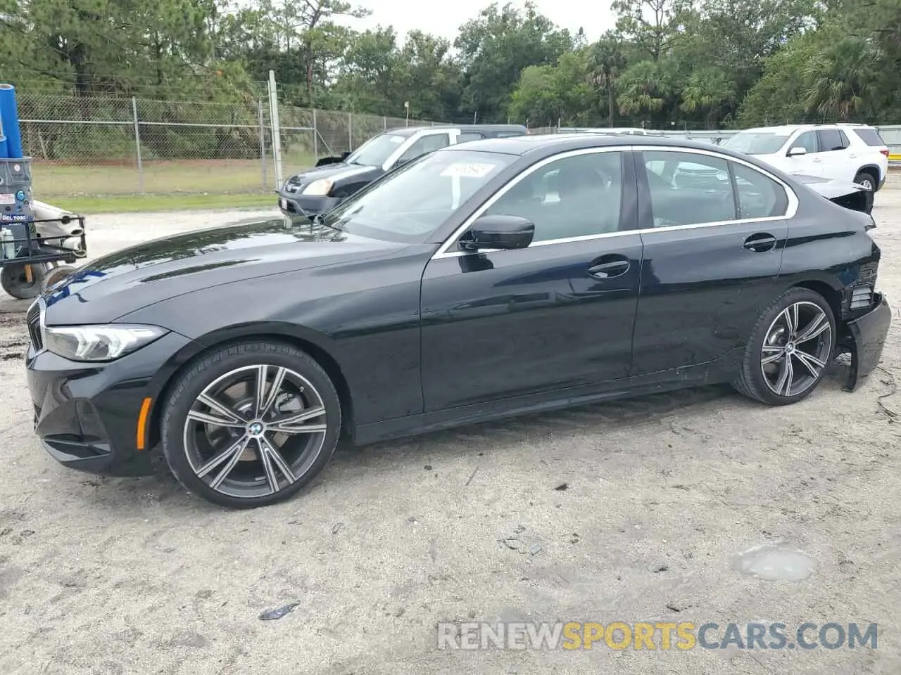 1 fotografías del automóvil dañado 3MW69FF08R8E46620 BMW 3 SERIES 2024