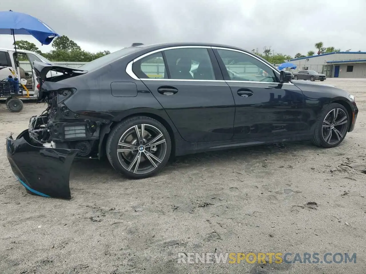 3 fotografías del automóvil dañado 3MW69FF08R8E46620 BMW 3 SERIES 2024