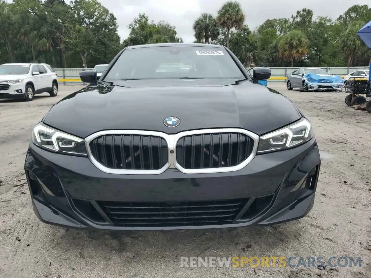 5 fotografías del automóvil dañado 3MW69FF08R8E46620 BMW 3 SERIES 2024