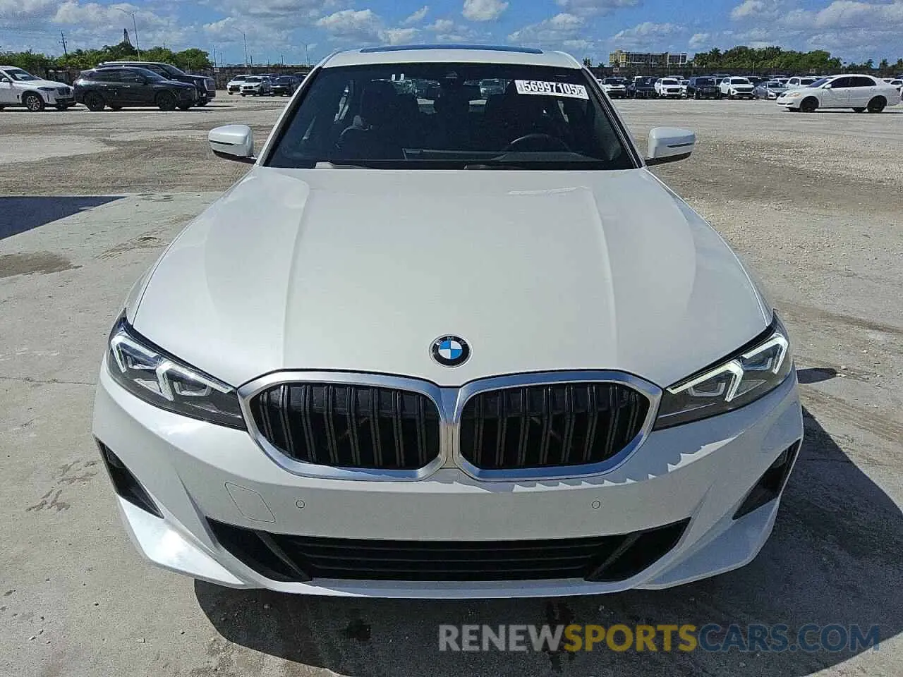 5 fotografías del automóvil dañado 3MW69FF09R8E04988 BMW 3 SERIES 2024