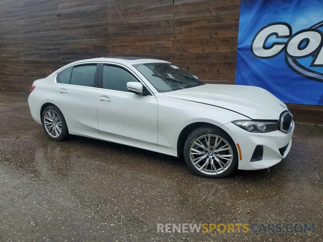 4 fotografías del automóvil dañado 3MW69FF09R8E13609 BMW 3 SERIES 2024