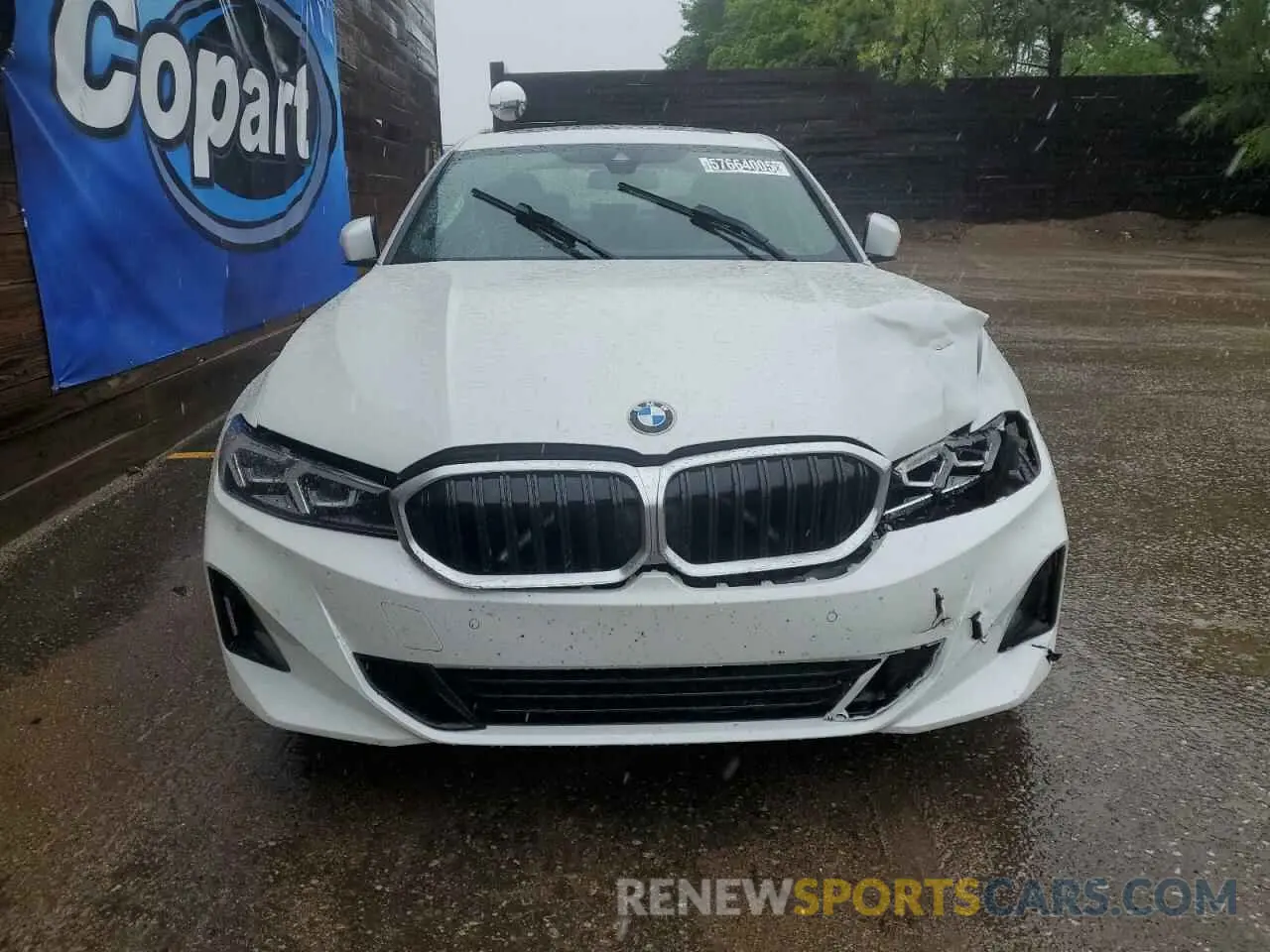 5 fotografías del automóvil dañado 3MW69FF09R8E13609 BMW 3 SERIES 2024