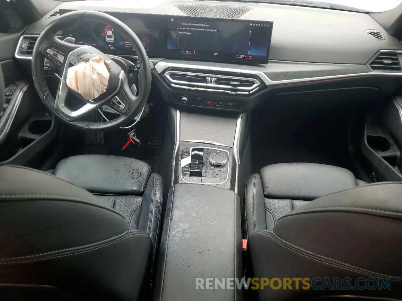 8 fotografías del automóvil dañado 3MW69FF09R8E13609 BMW 3 SERIES 2024