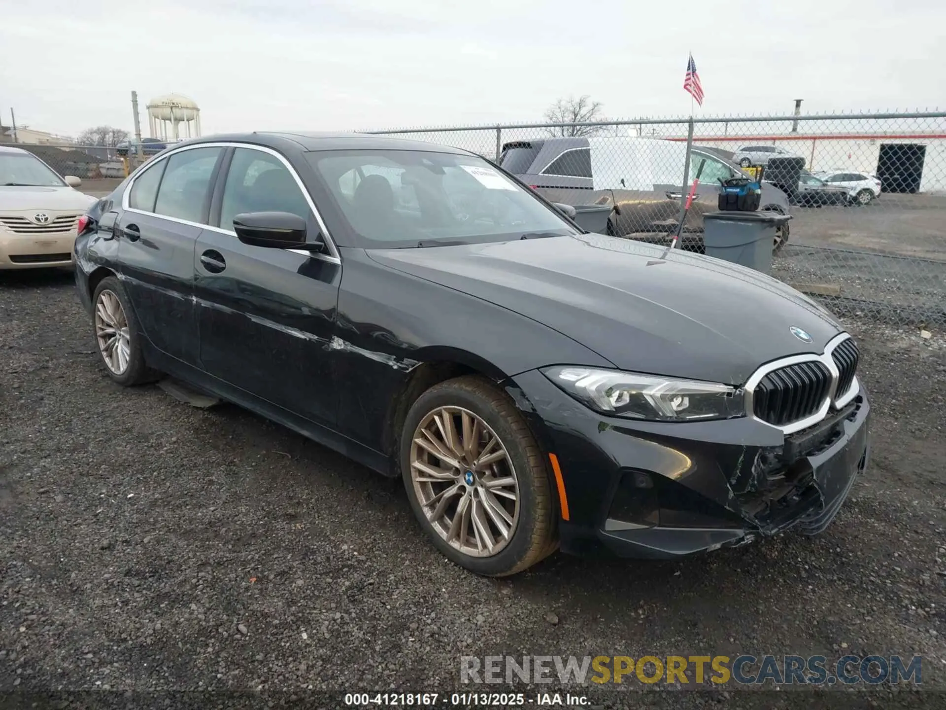 1 fotografías del automóvil dañado 3MW69FF0XR8E06927 BMW 3 SERIES 2024