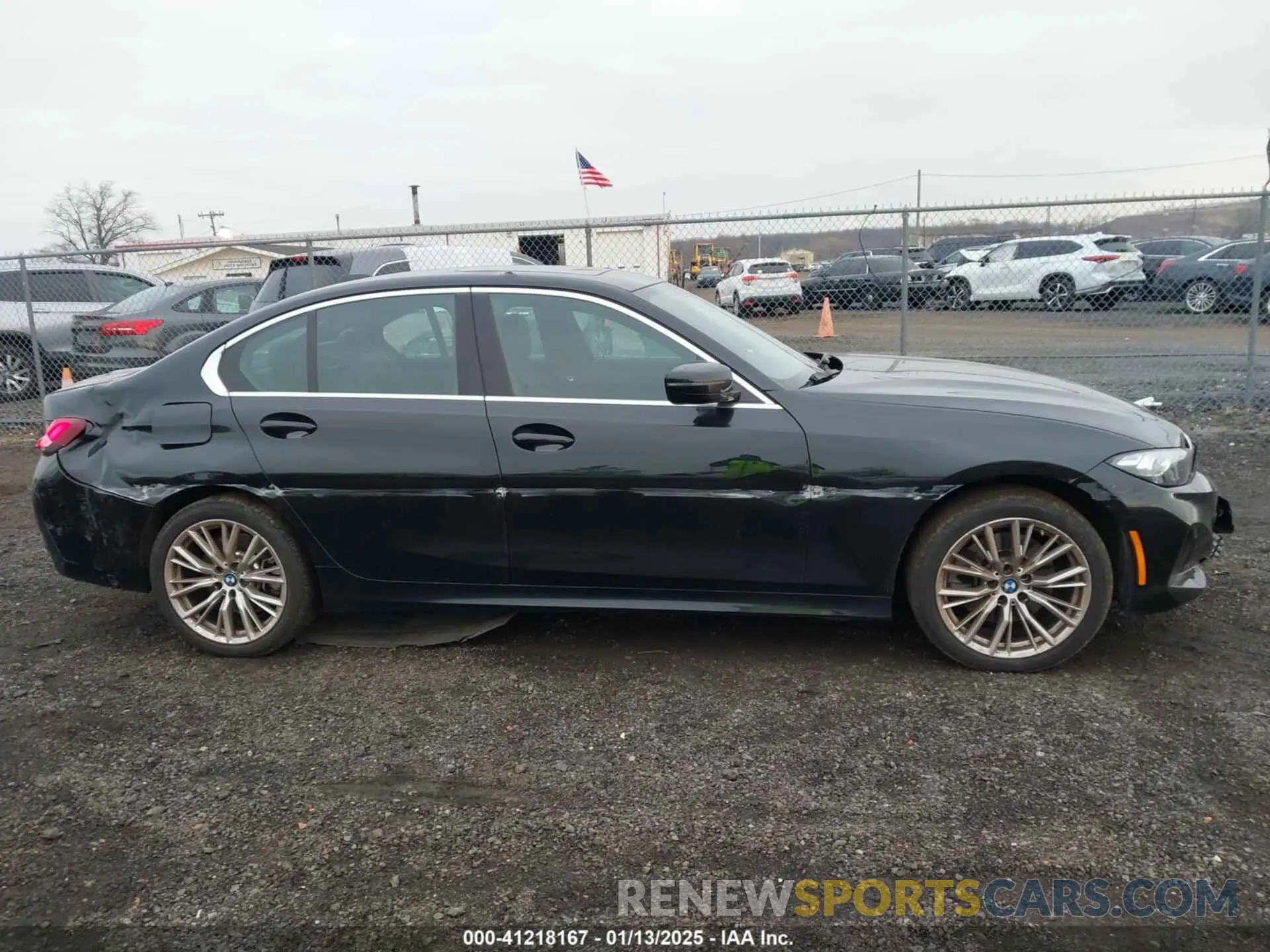 13 fotografías del automóvil dañado 3MW69FF0XR8E06927 BMW 3 SERIES 2024