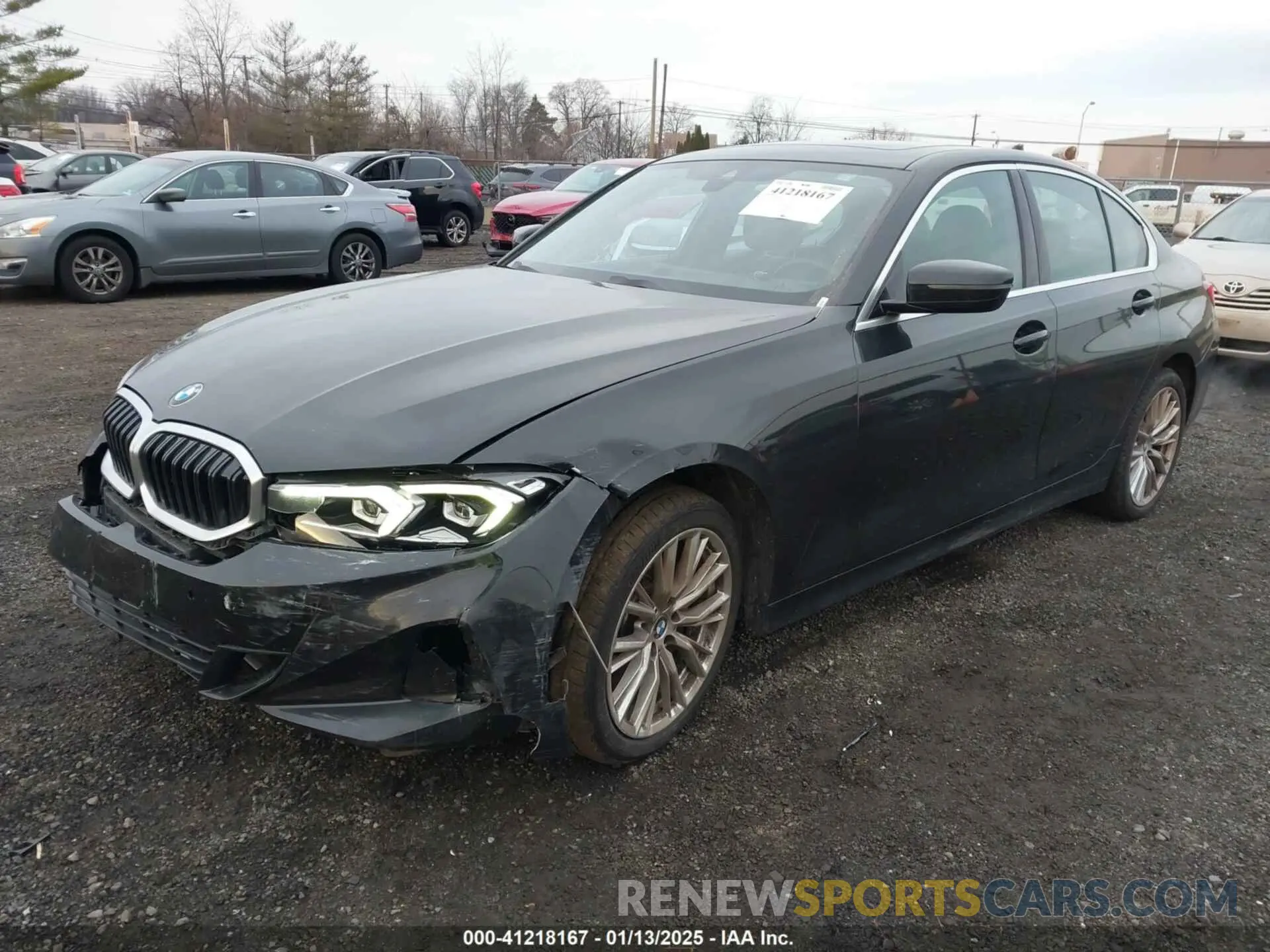 2 fotografías del automóvil dañado 3MW69FF0XR8E06927 BMW 3 SERIES 2024