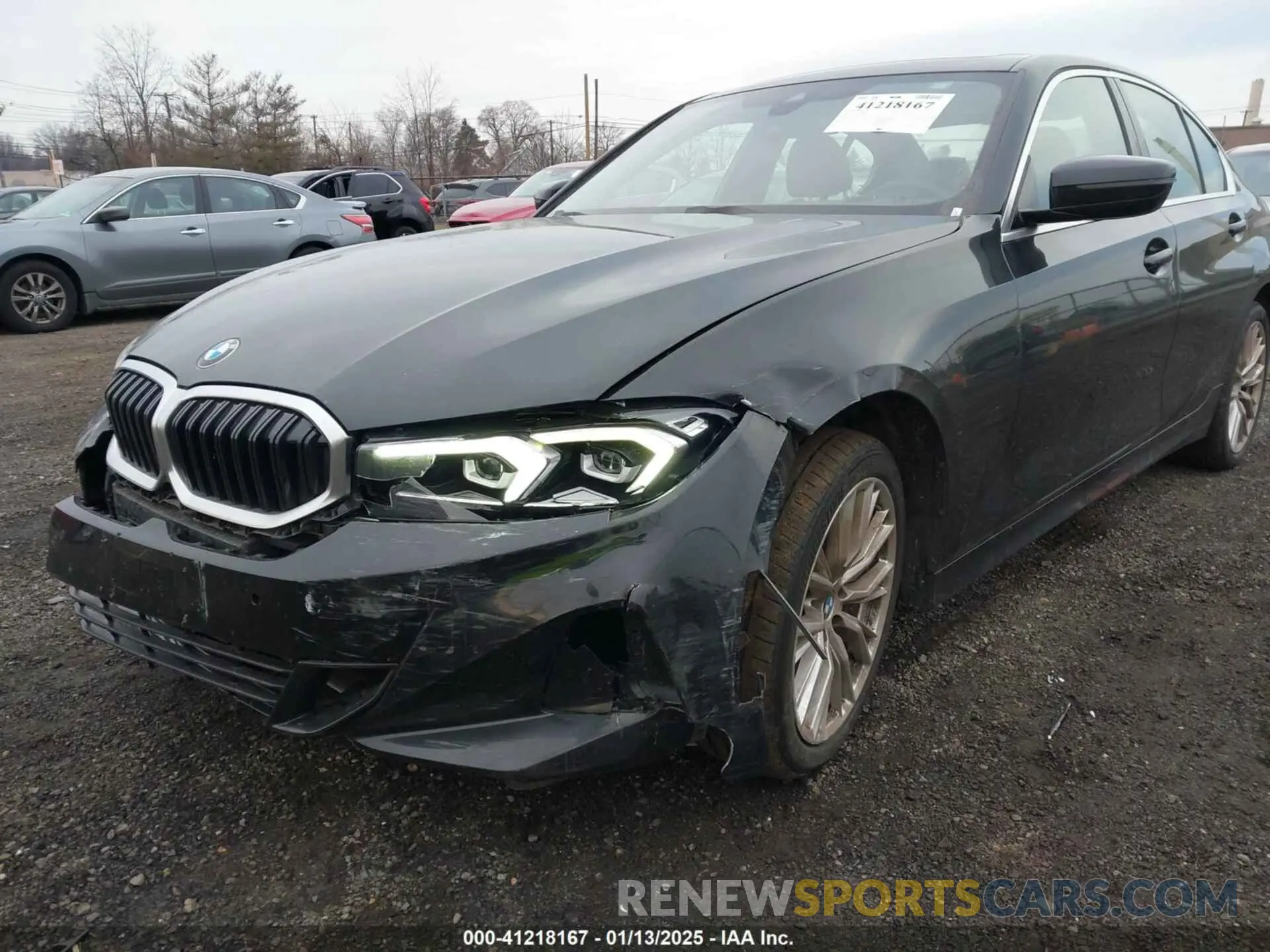 6 fotografías del automóvil dañado 3MW69FF0XR8E06927 BMW 3 SERIES 2024