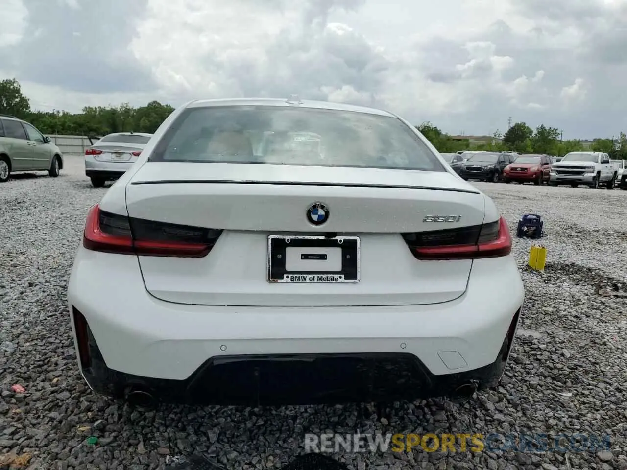 6 fotografías del automóvil dañado 3MW69FF0XR8E33402 BMW 3 SERIES 2024