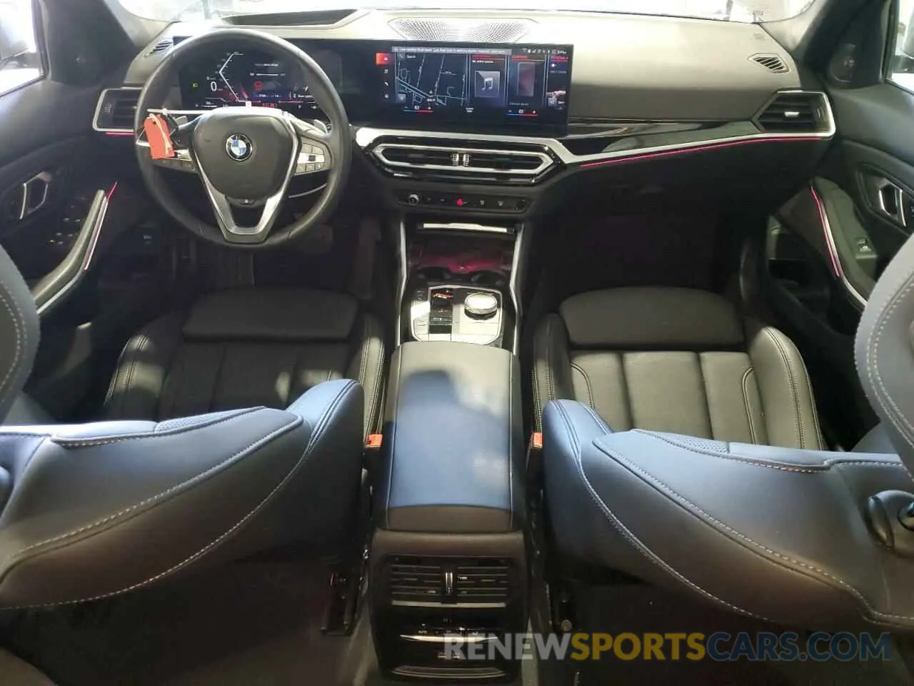 8 fotografías del automóvil dañado 3MW89FF00R8E18318 BMW 3 SERIES 2024