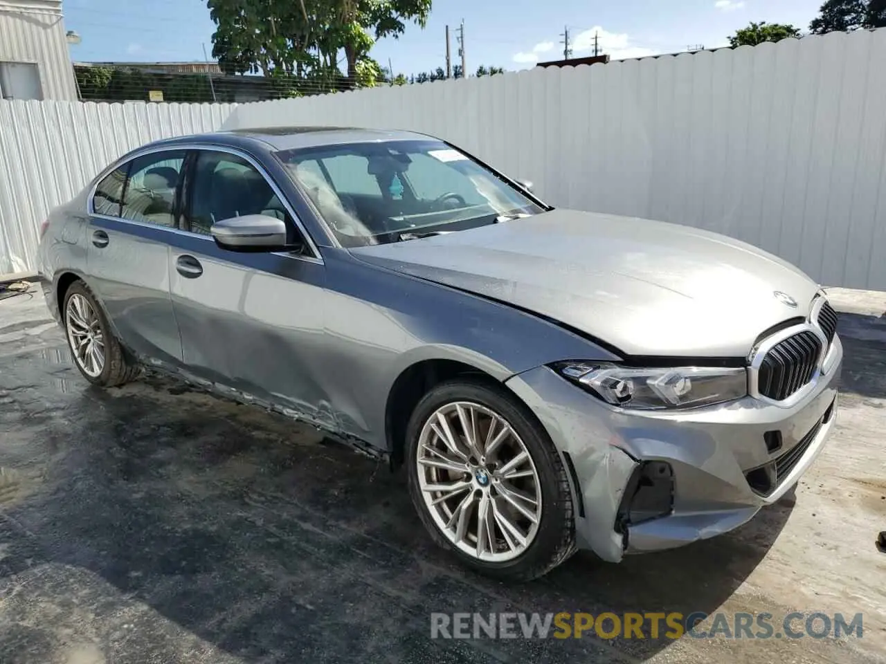 4 fotografías del automóvil dañado 3MW89FF00R8E27794 BMW 3 SERIES 2024
